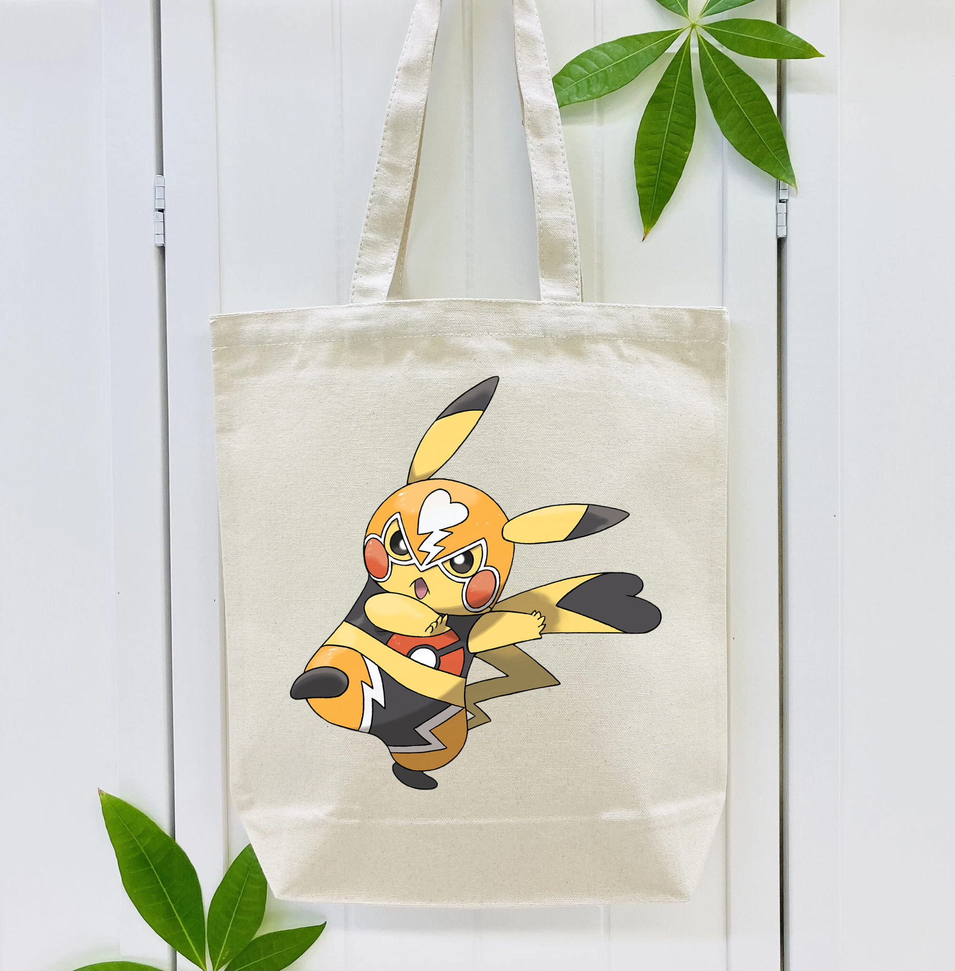 ポケットモンスター Pokémon 縦型キャンバス生地手提げバッグ　トートバッグ
