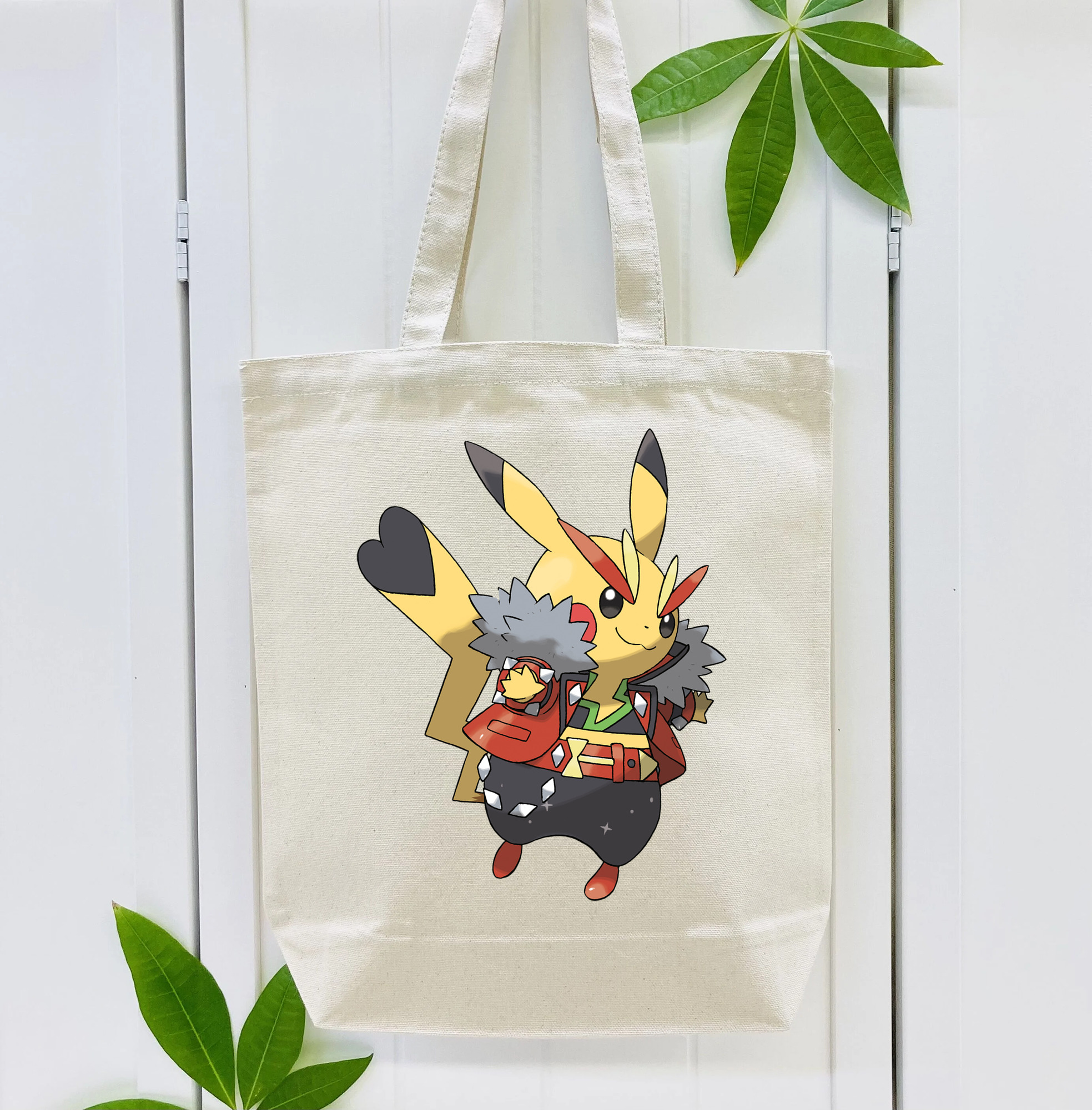ポケットモンスター Pokémon 縦型キャンバス生地手提げバッグ　トートバッグ