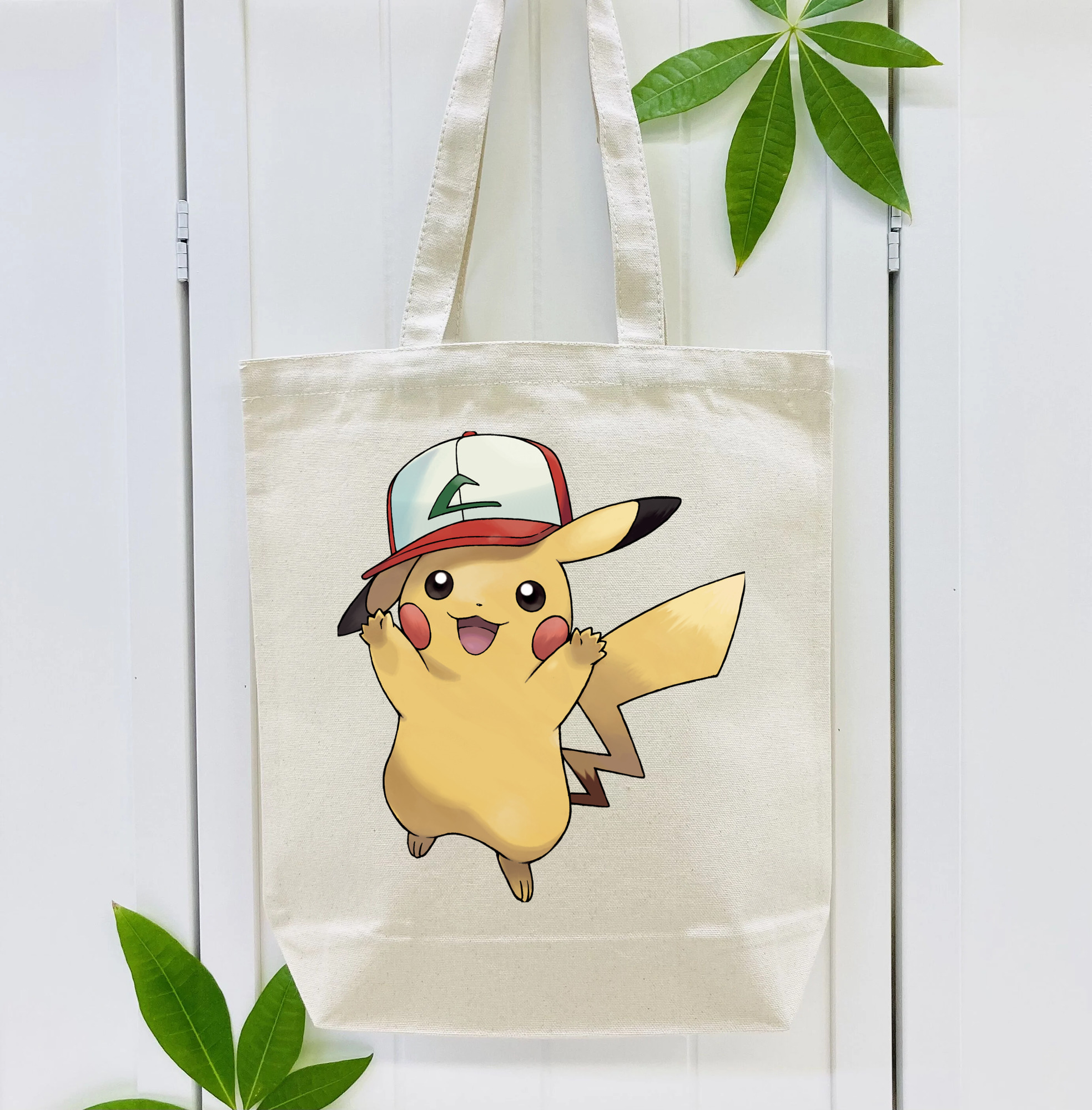 ポケットモンスター Pokémon 縦型キャンバス生地手提げバッグ　トートバッグ