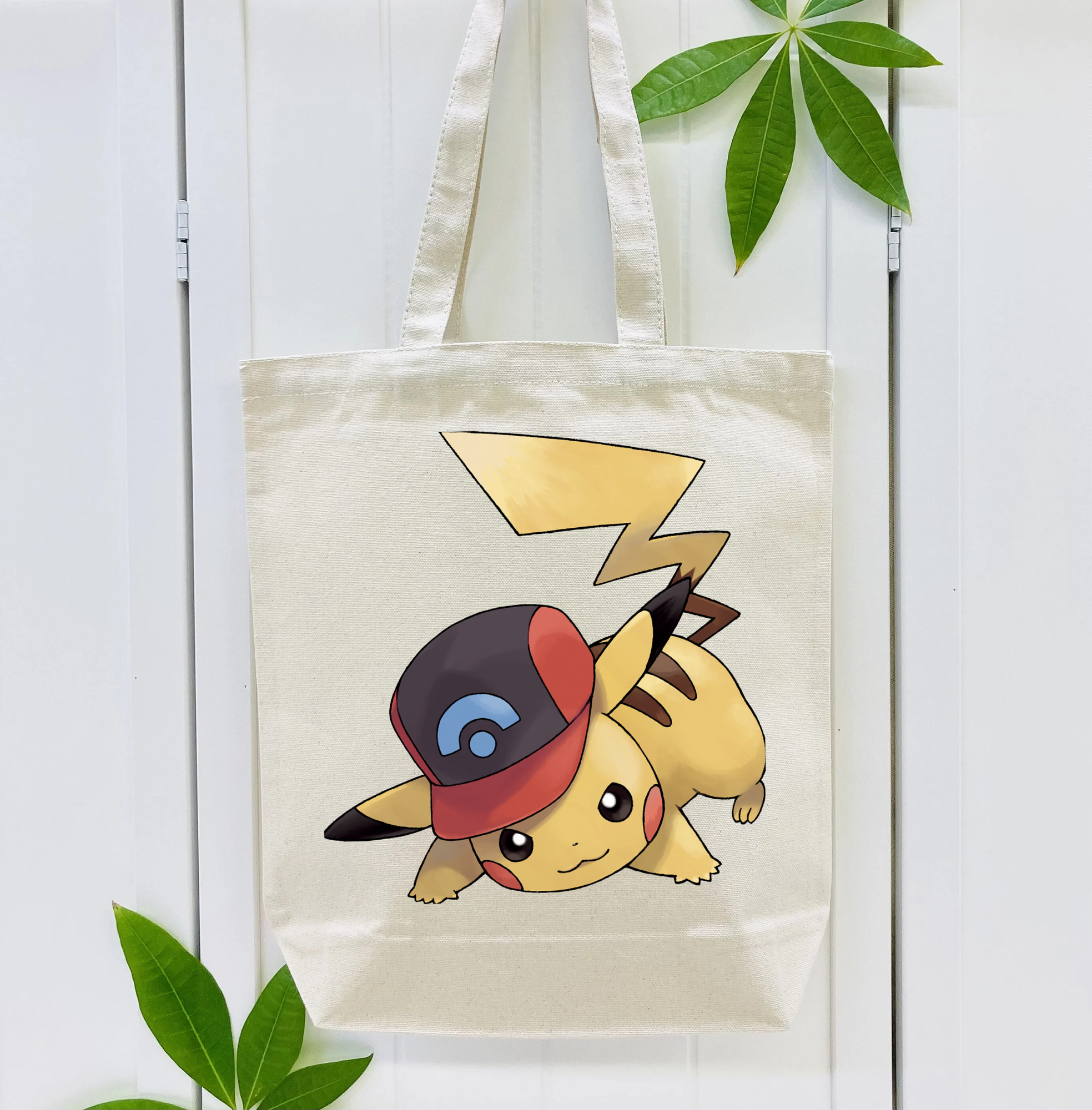 ポケットモンスター Pokémon 縦型キャンバス生地手提げバッグ　トートバッグ