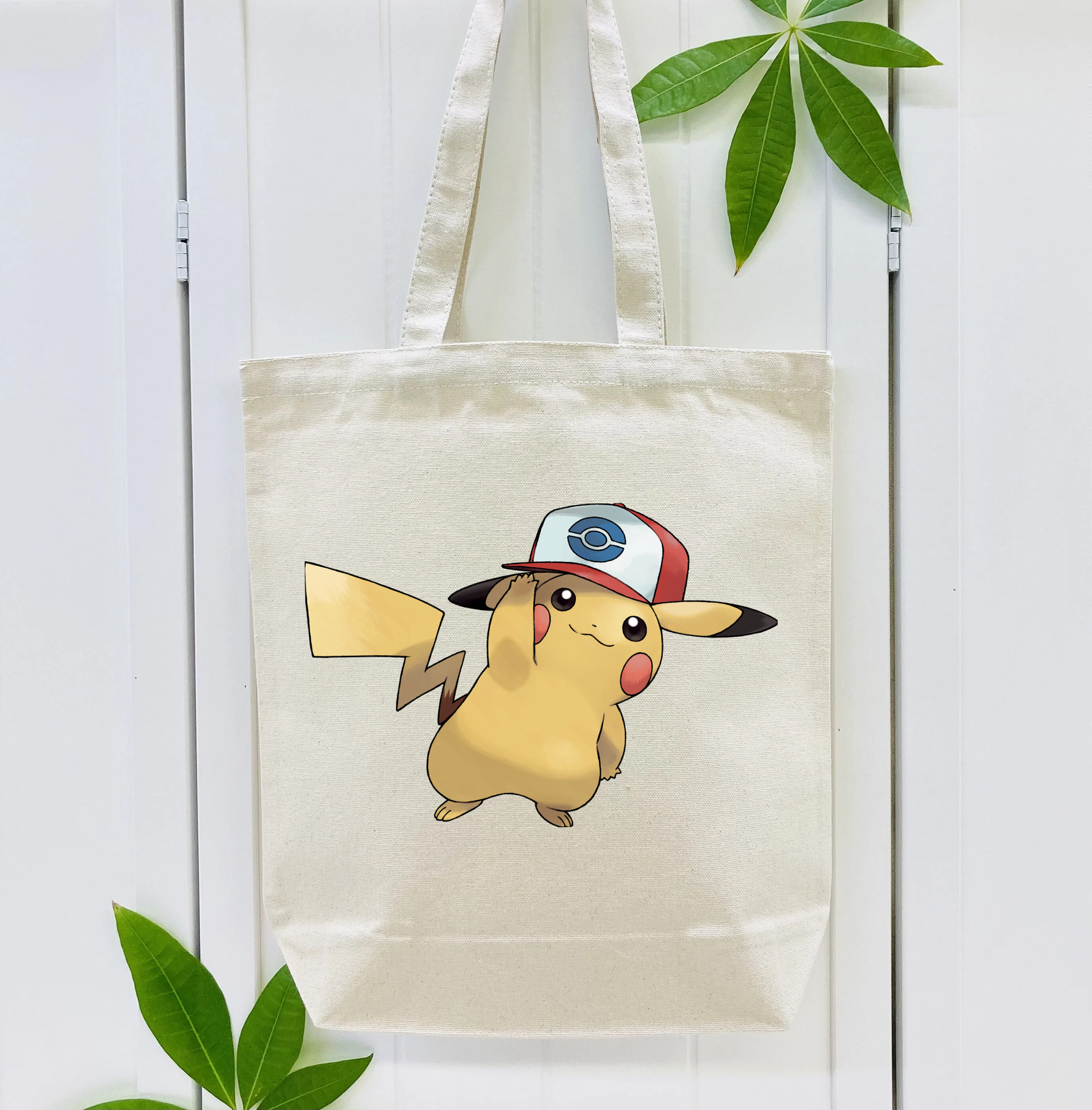 ポケットモンスター Pokémon 縦型キャンバス生地手提げバッグ　トートバッグ