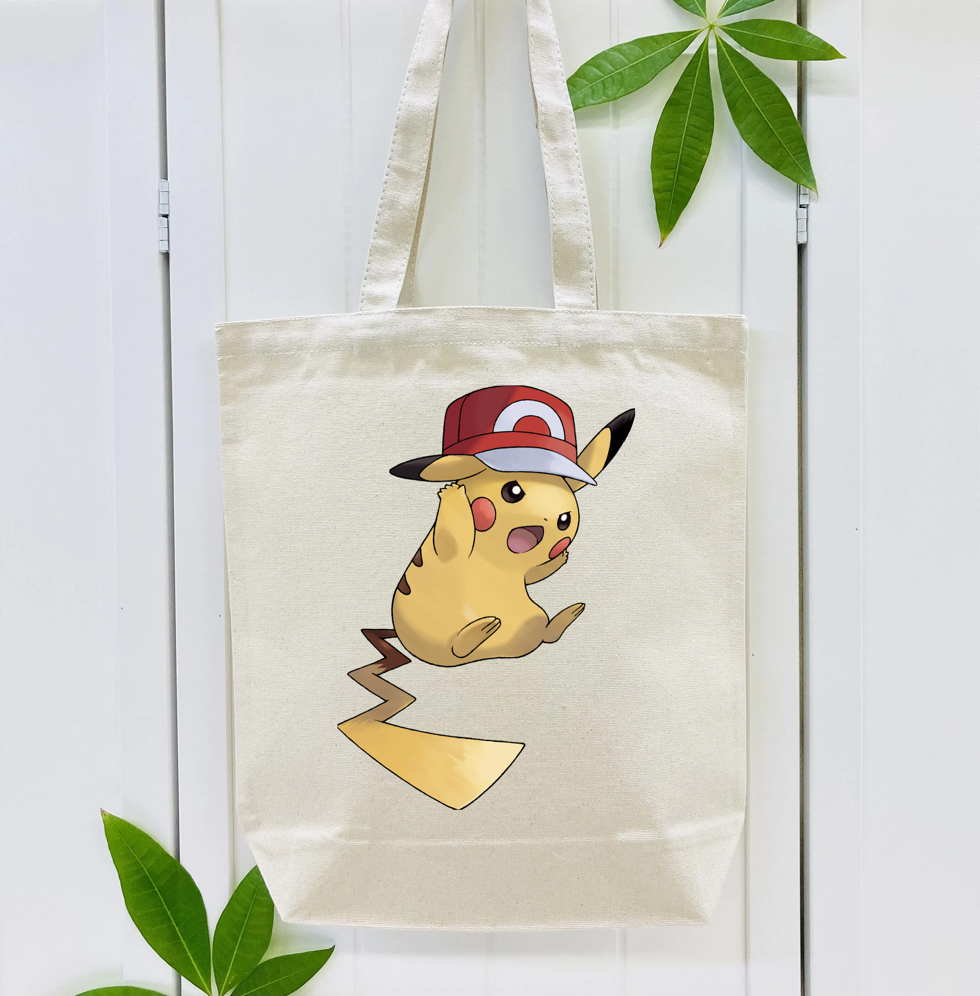 ポケットモンスター Pokémon 縦型キャンバス生地手提げバッグ　トートバッグ