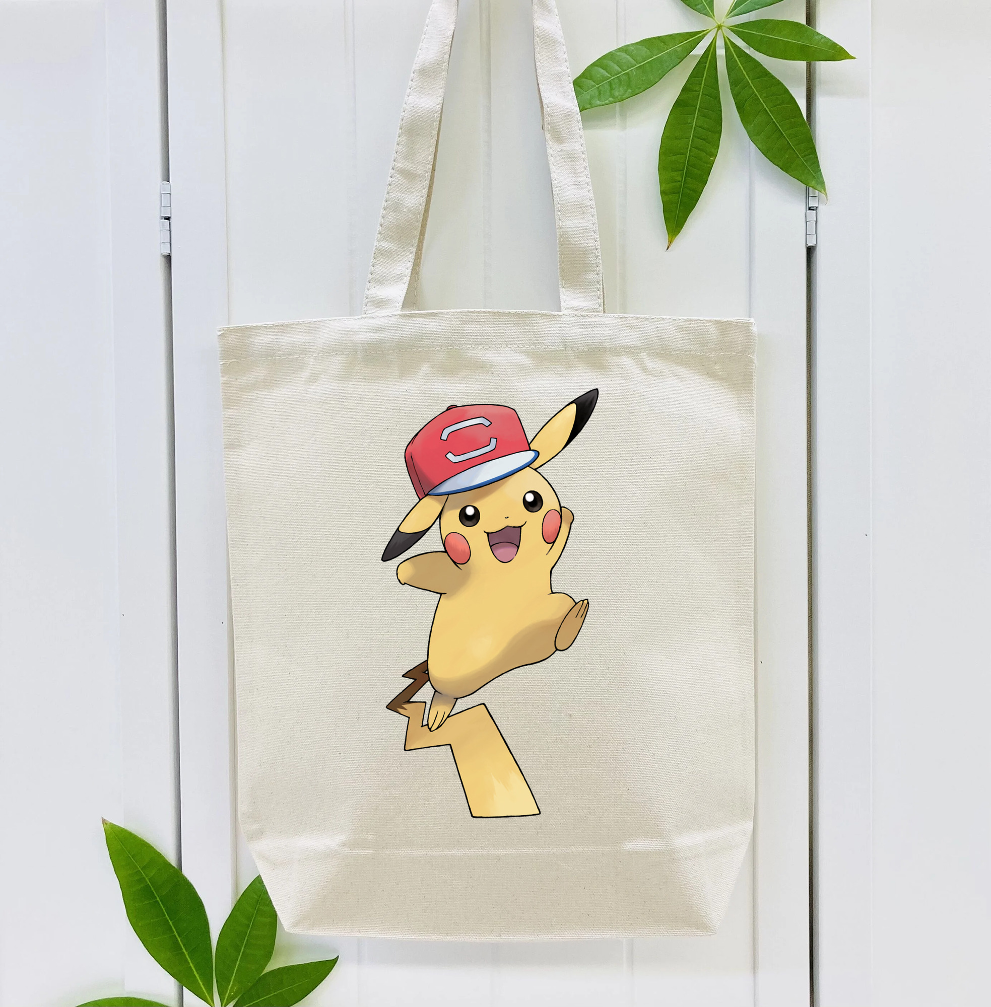 ポケットモンスター Pokémon 縦型キャンバス生地手提げバッグ　トートバッグ