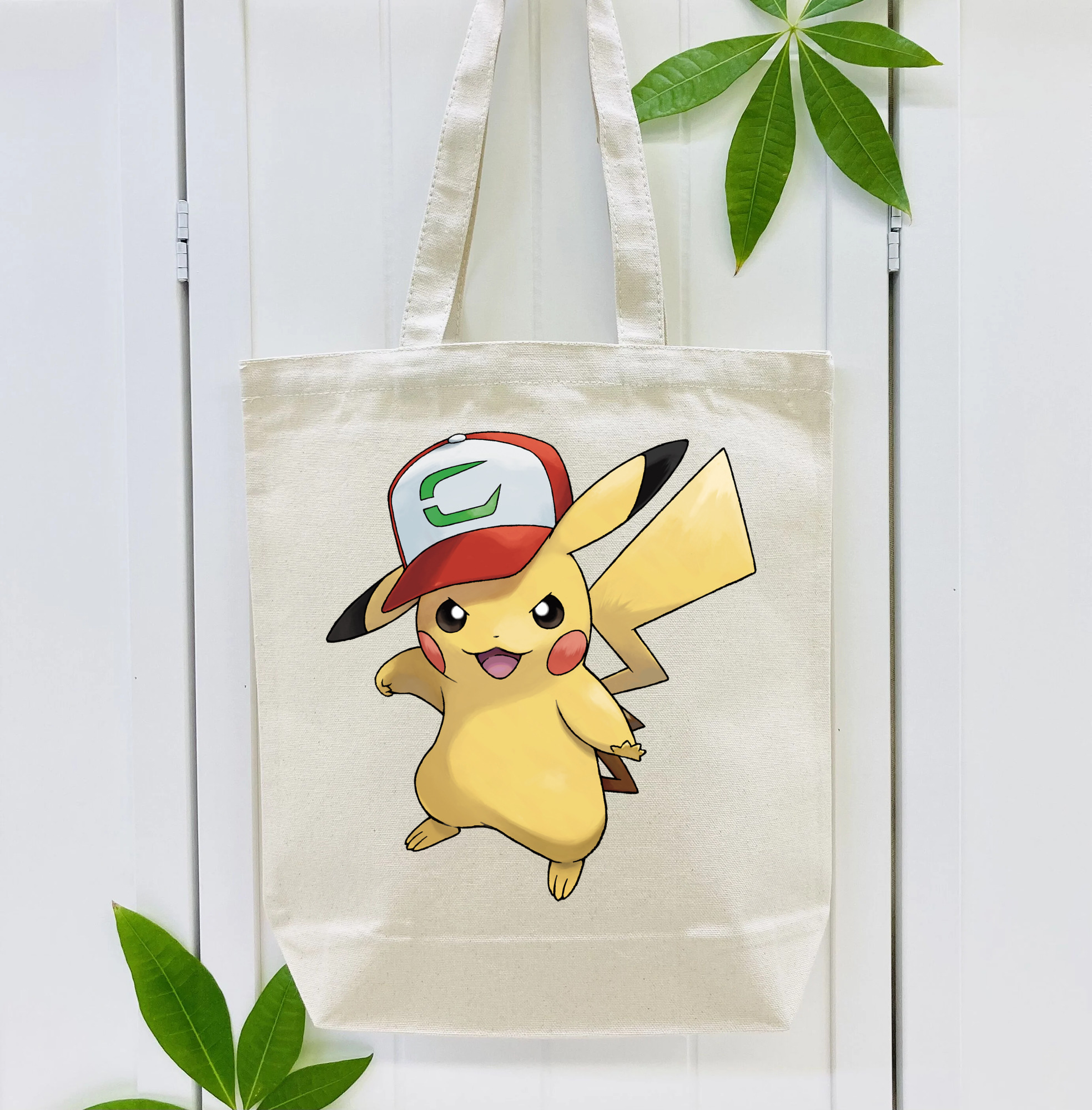 ポケットモンスター Pokémon 縦型キャンバス生地手提げバッグ　トートバッグ