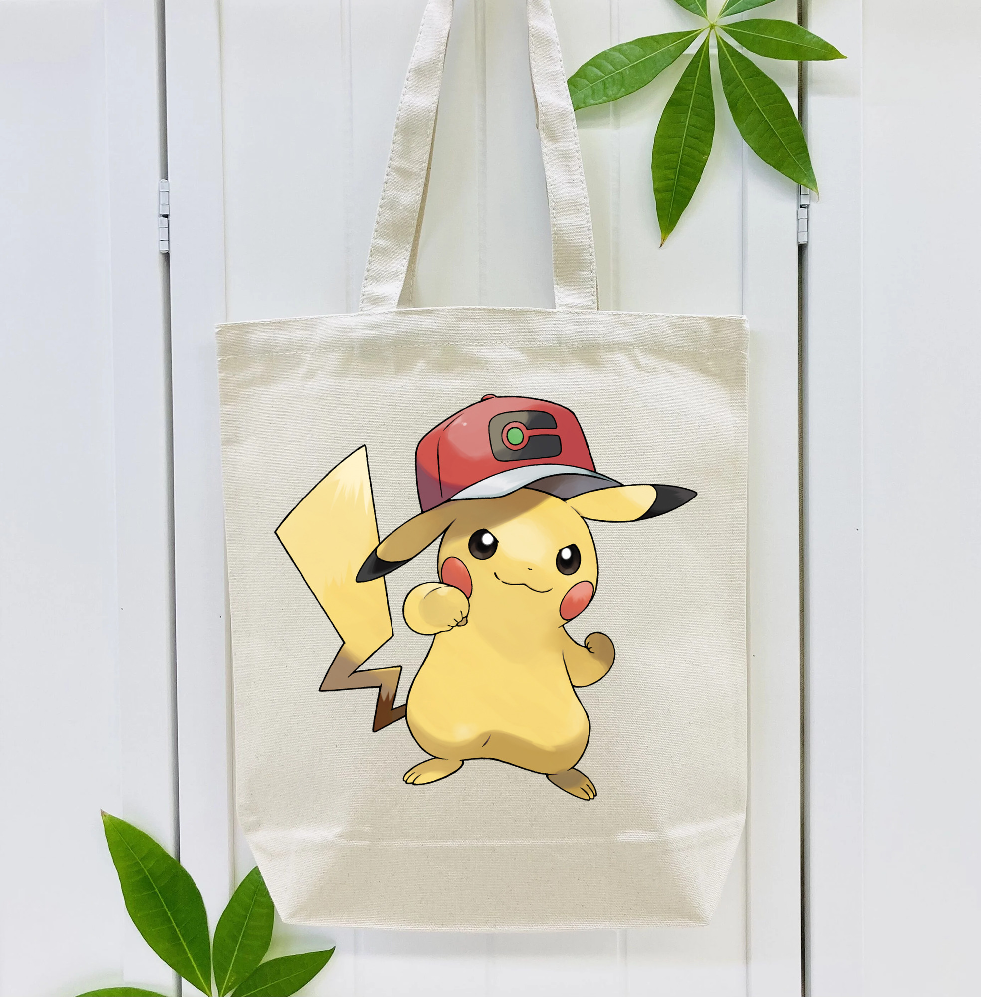 ポケットモンスター Pokémon 縦型キャンバス生地手提げバッグ　トートバッグ