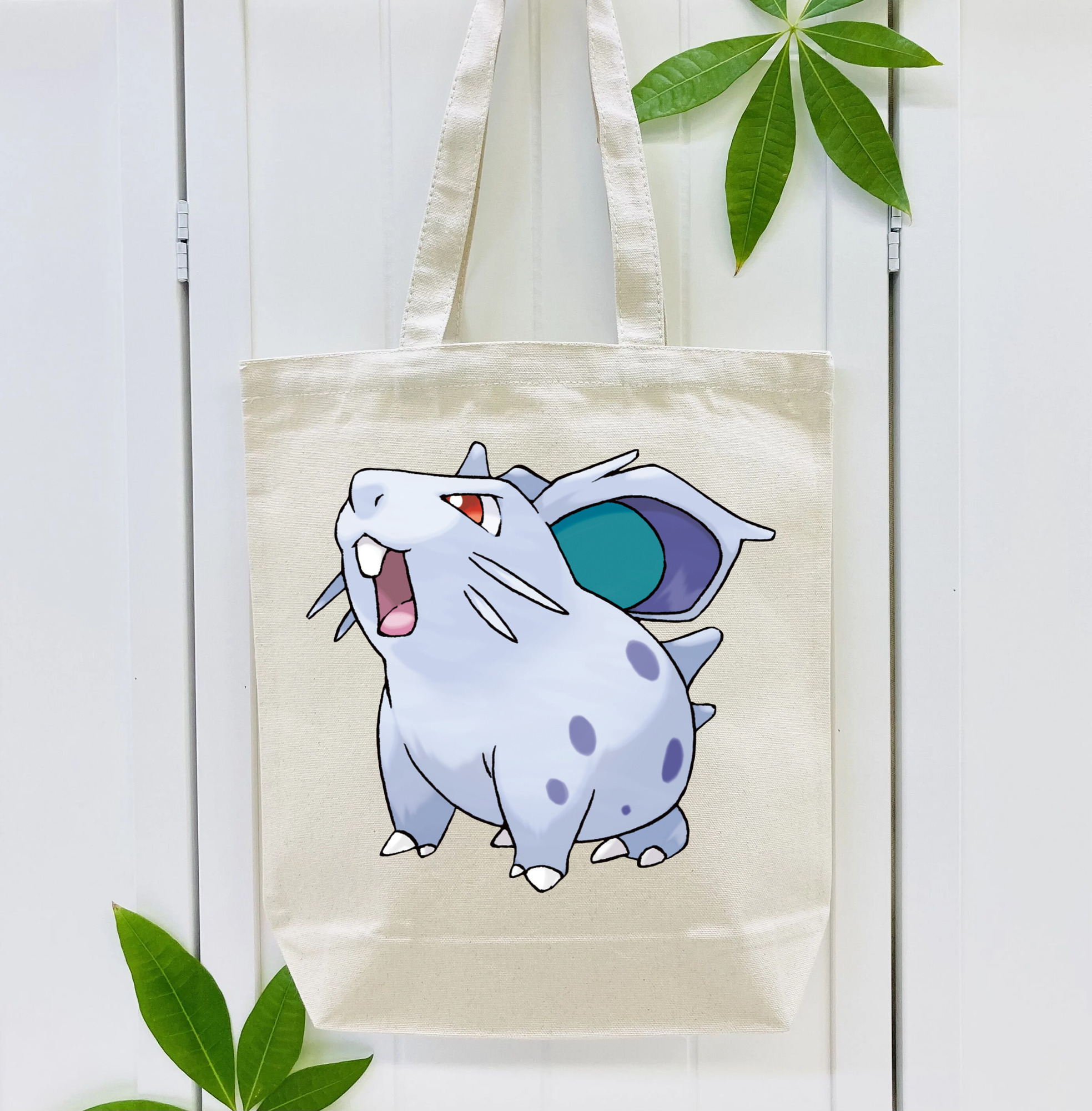 ポケットモンスター Pokémon 縦型キャンバス生地手提げバッグ　トートバッグ