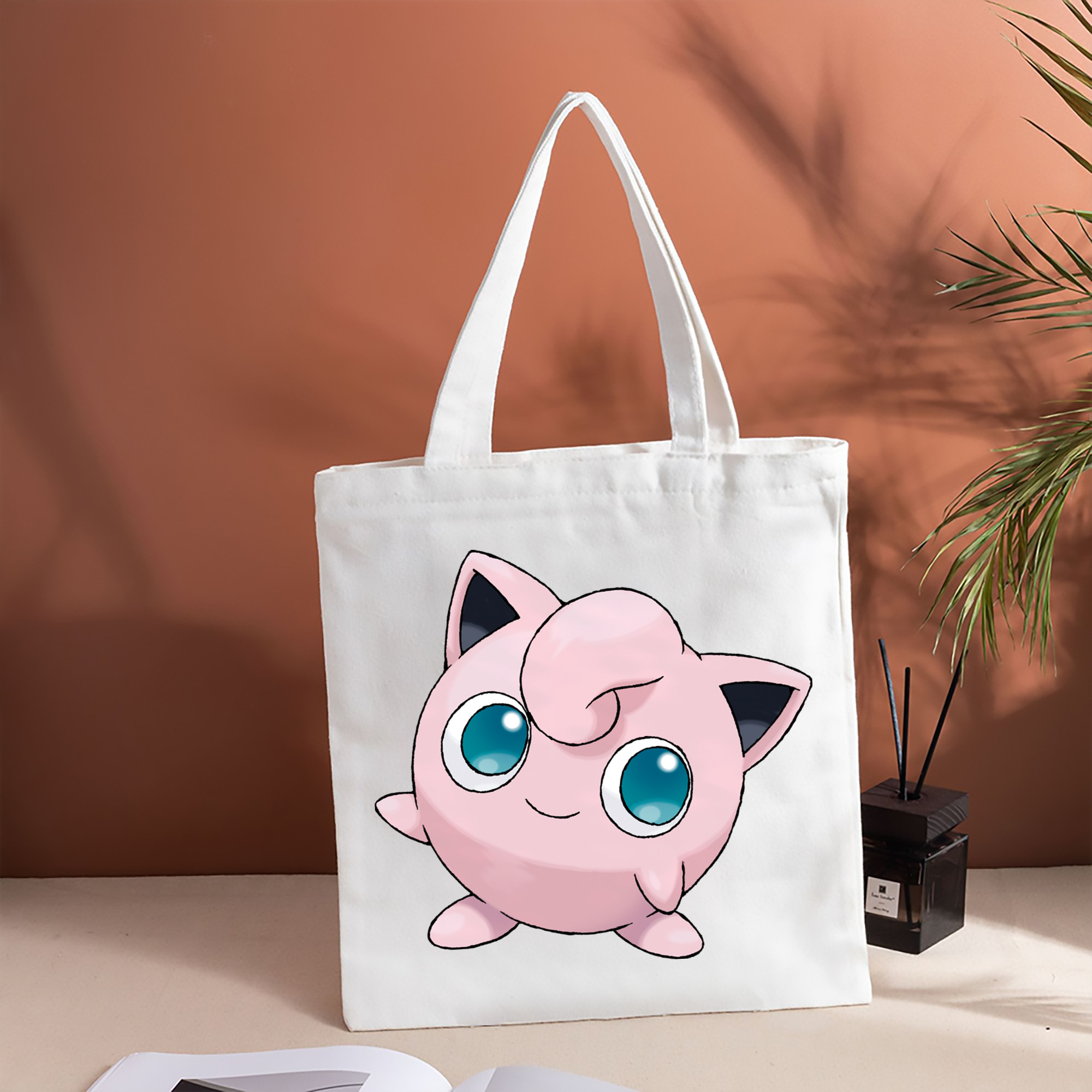ポケットモンスター Pokémon 縦型キャンバス生地手提げバッグ　トートバッグ