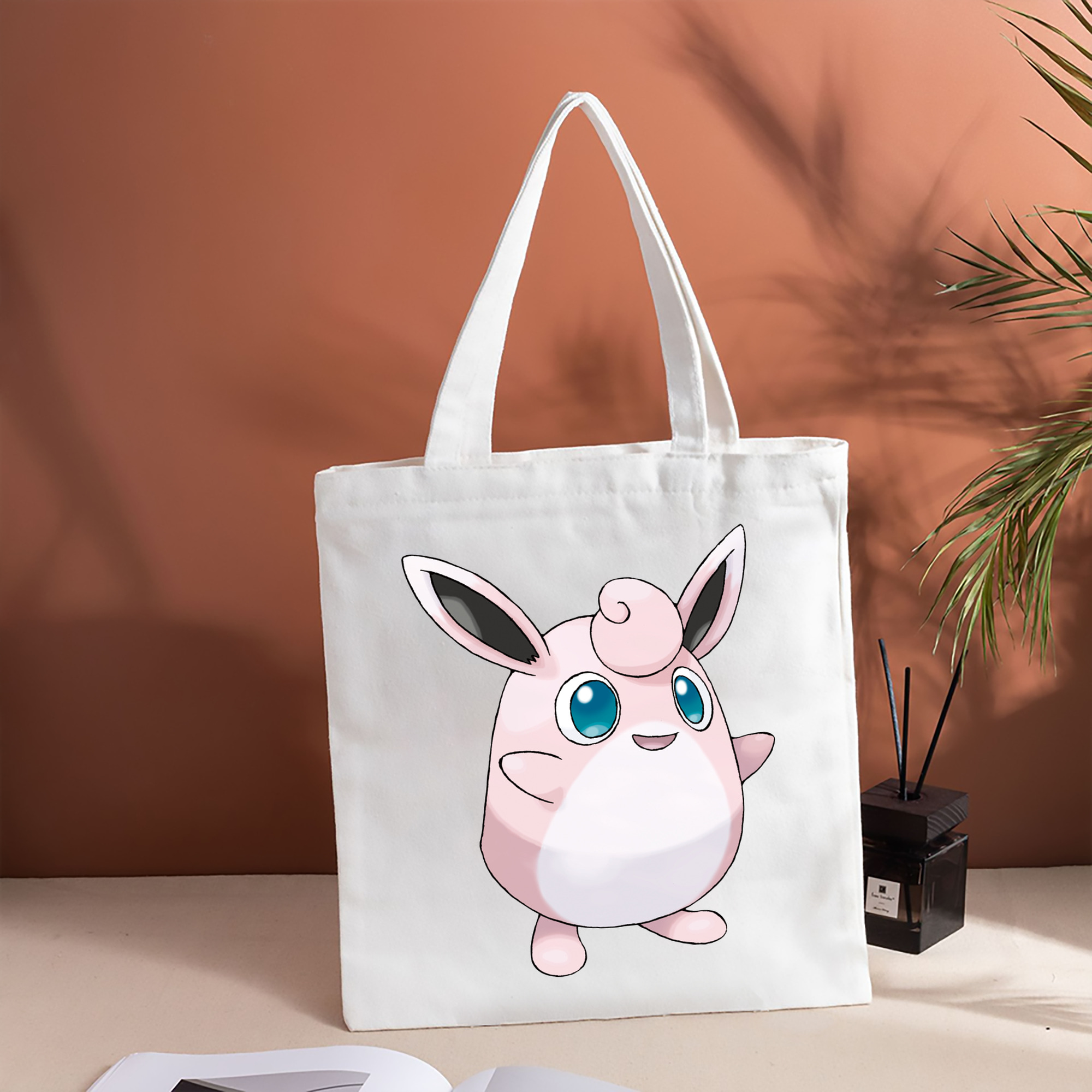 ポケットモンスター Pokémon 縦型キャンバス生地手提げバッグ　トートバッグ