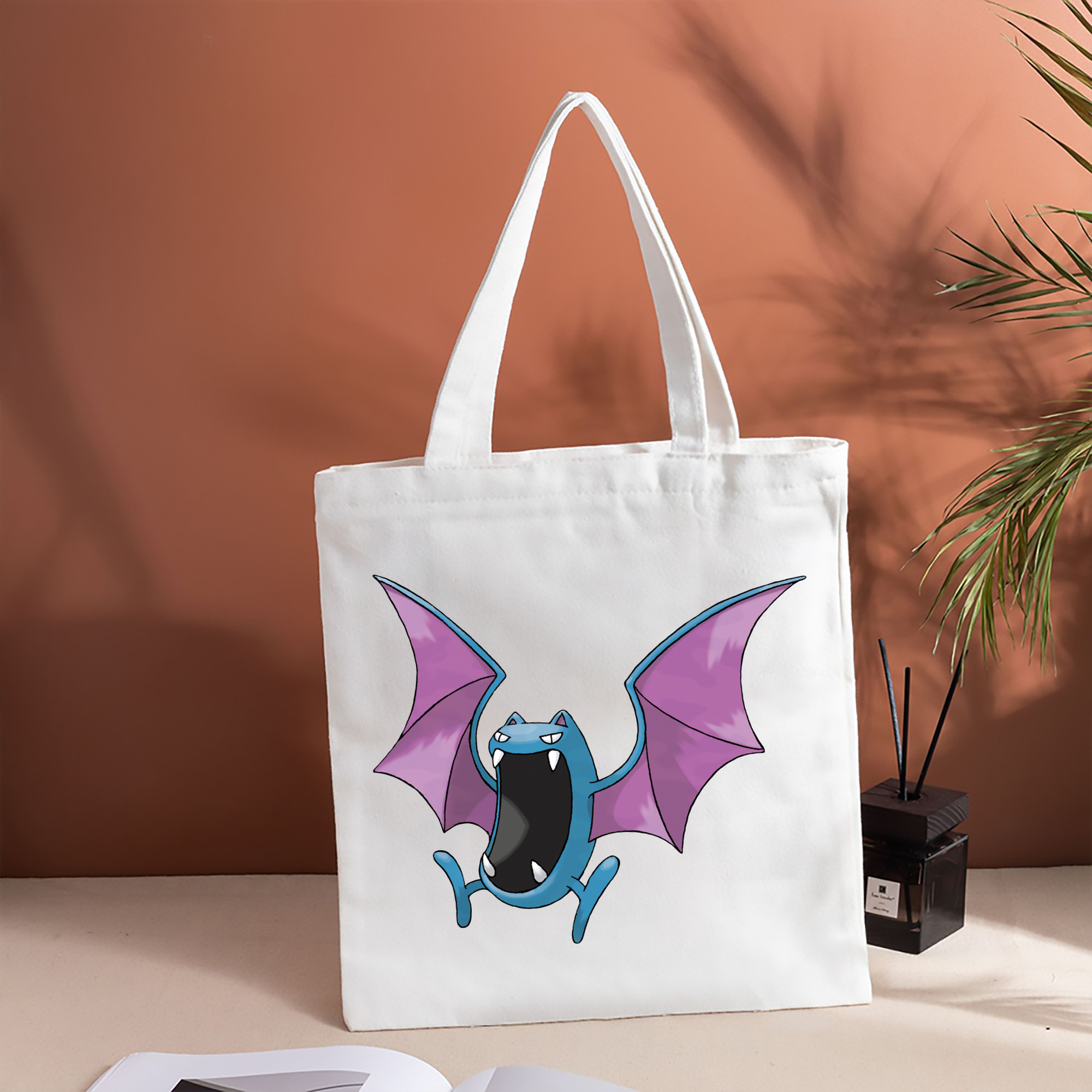 ポケットモンスター Pokémon 縦型キャンバス生地手提げバッグ　トートバッグ