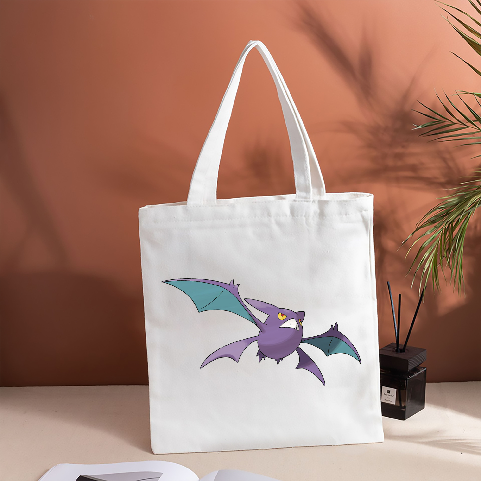 ポケットモンスター Pokémon 縦型キャンバス生地手提げバッグ　トートバッグ