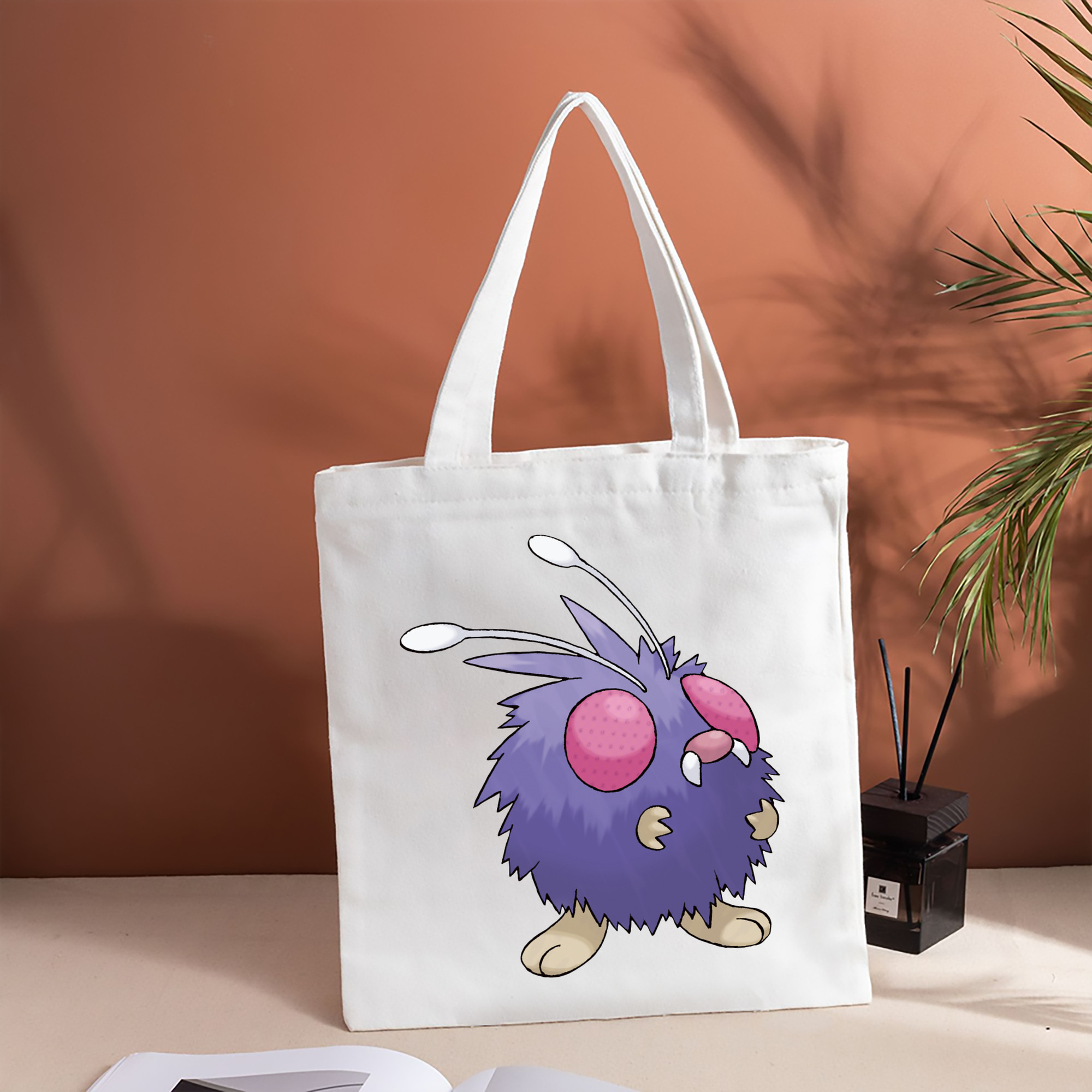 ポケットモンスター Pokémon 縦型キャンバス生地手提げバッグ　トートバッグ