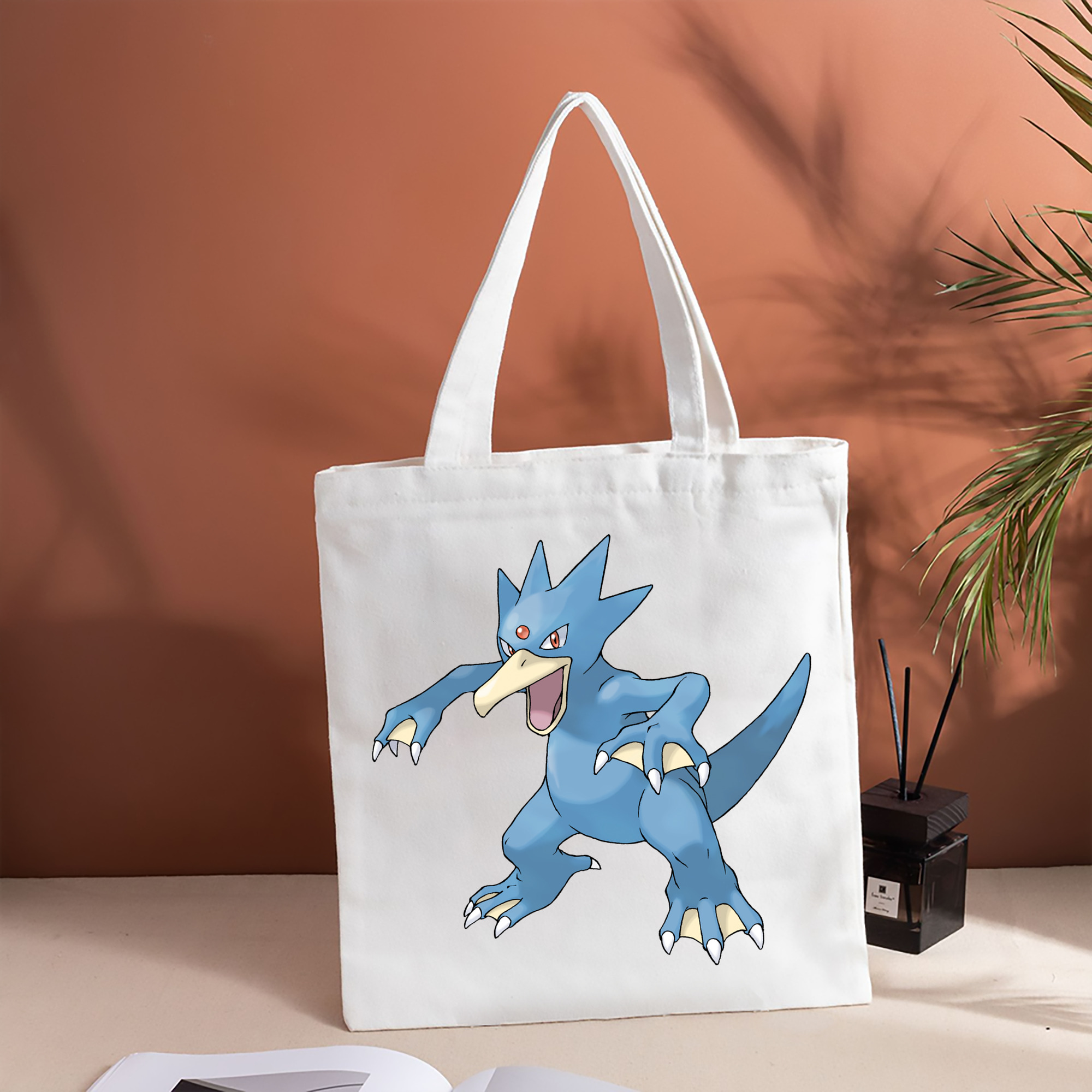 ポケットモンスター Pokémon 縦型キャンバス生地手提げバッグ　トートバッグ