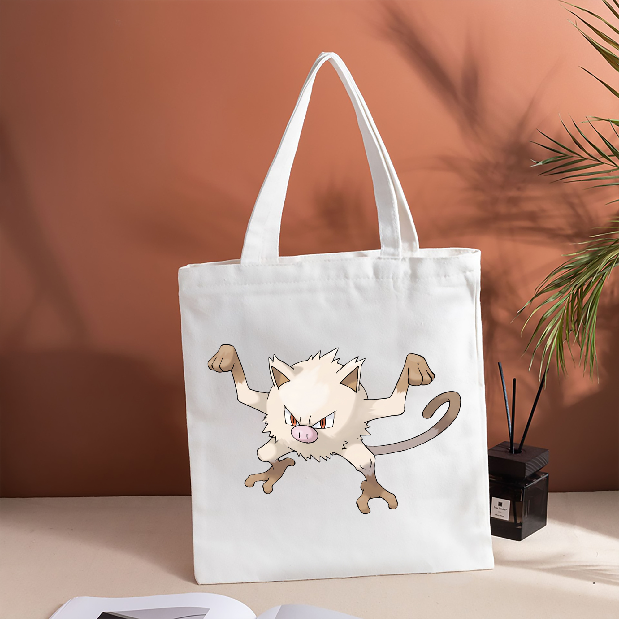 ポケットモンスター Pokémon 縦型キャンバス生地手提げバッグ　トートバッグ