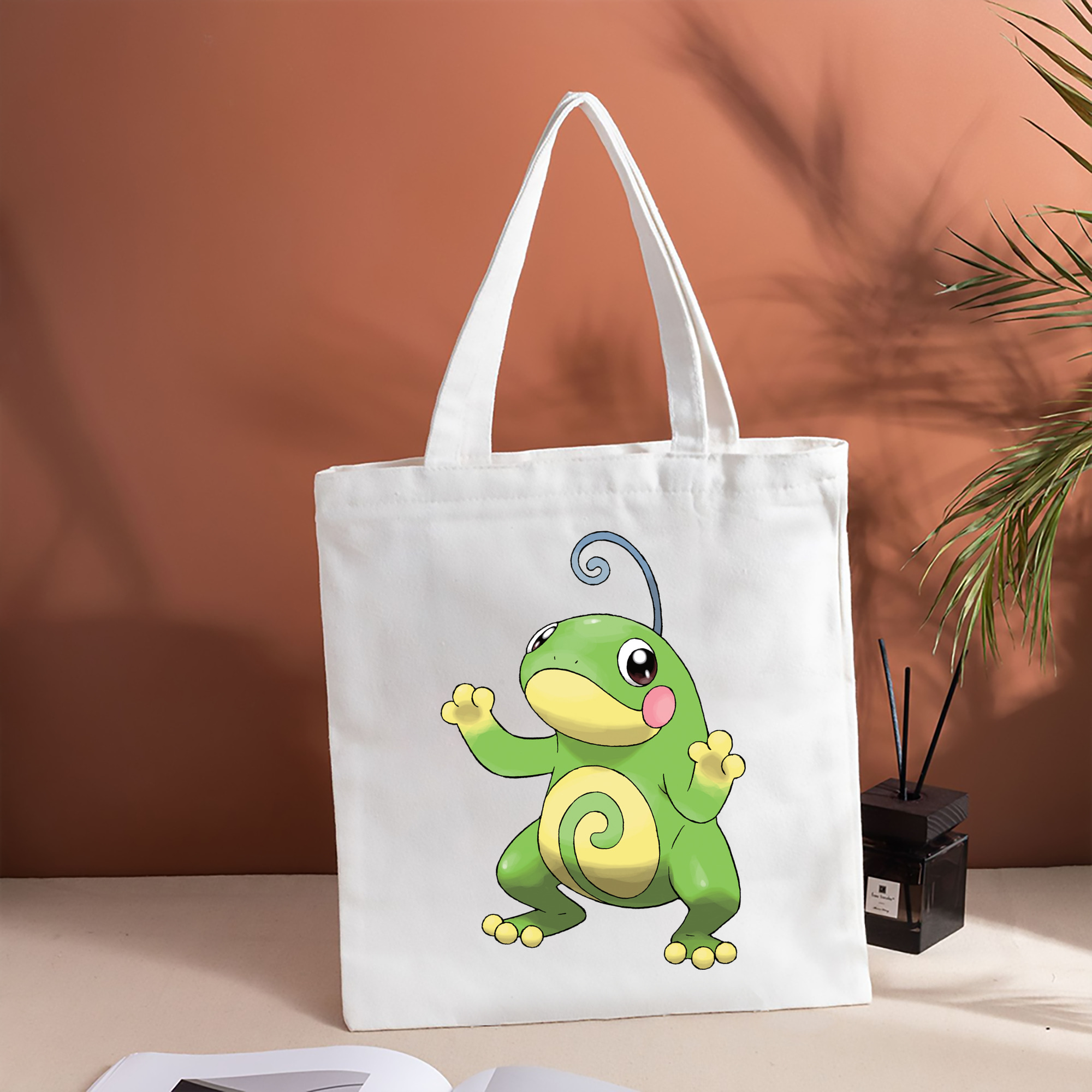 ポケットモンスター Pokémon 縦型キャンバス生地手提げバッグ　トートバッグ