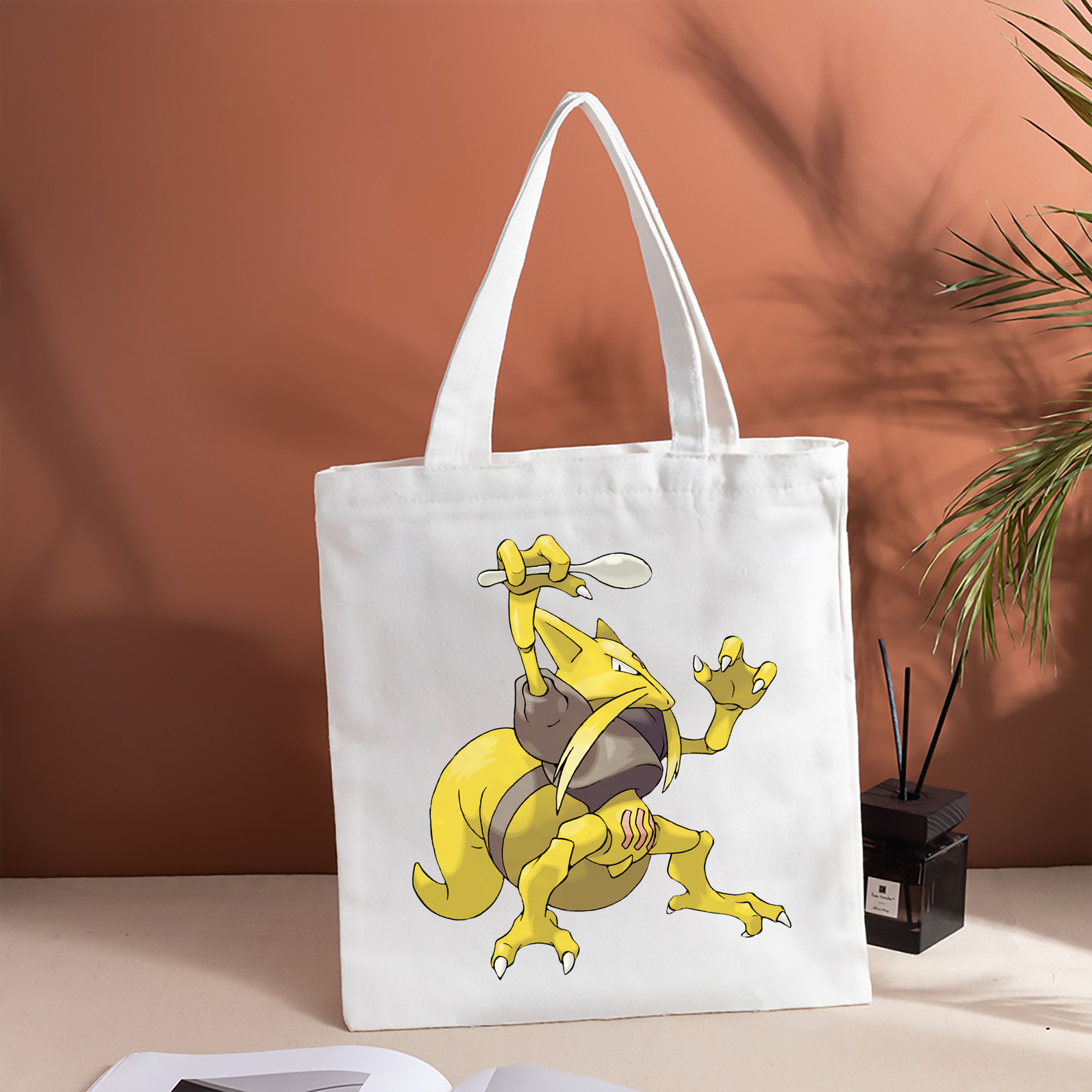 ポケットモンスター Pokémon 縦型キャンバス生地手提げバッグ　トートバッグ