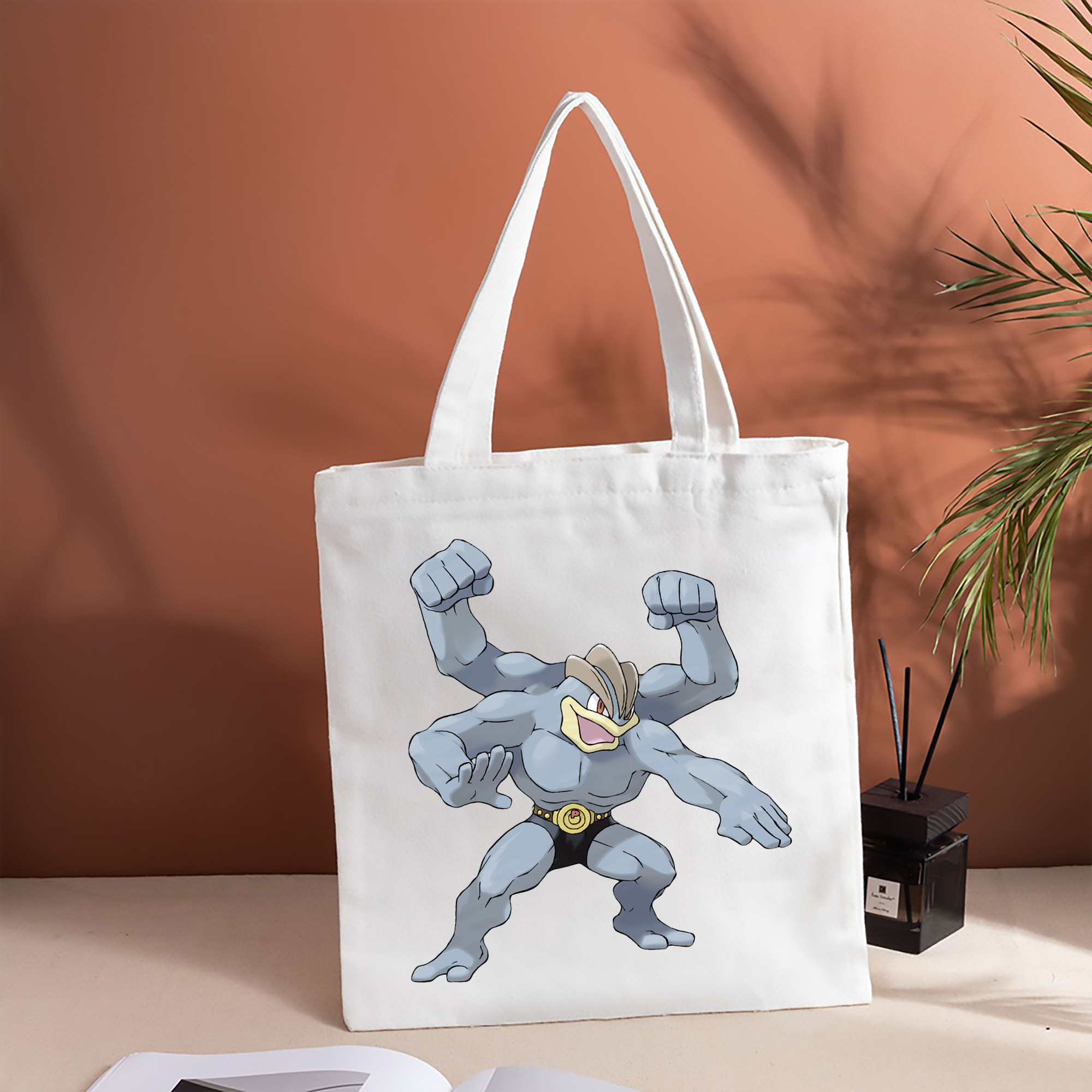 ポケットモンスター Pokémon 縦型キャンバス生地手提げバッグ　トートバッグ