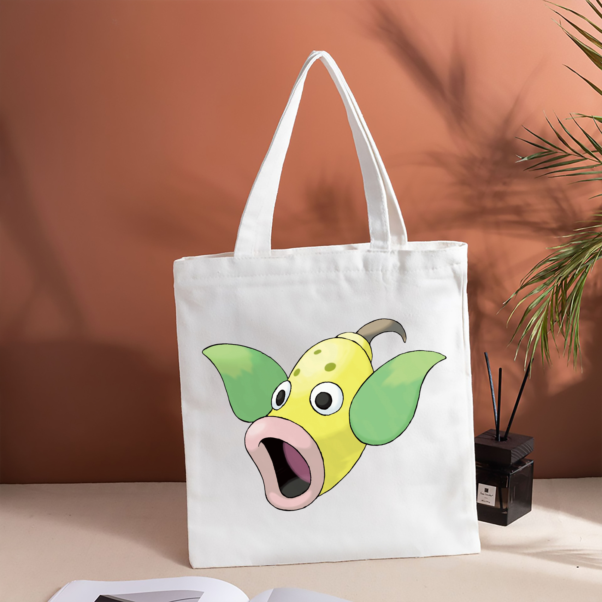 ポケットモンスター Pokémon 縦型キャンバス生地手提げバッグ　トートバッグ