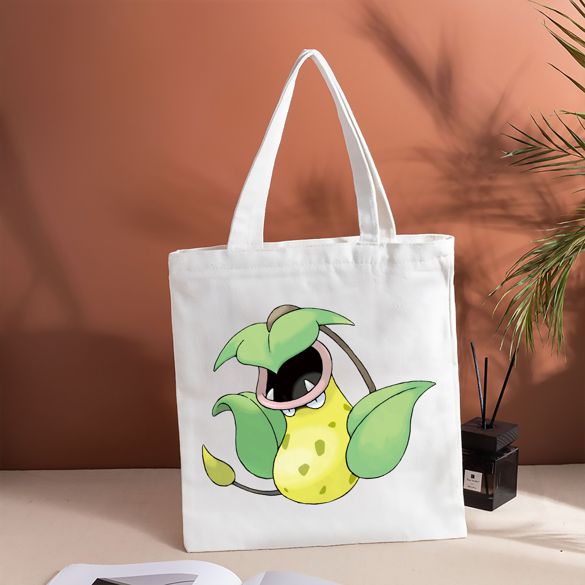 ポケットモンスター Pokémon 縦型キャンバス生地手提げバッグ　トートバッグ