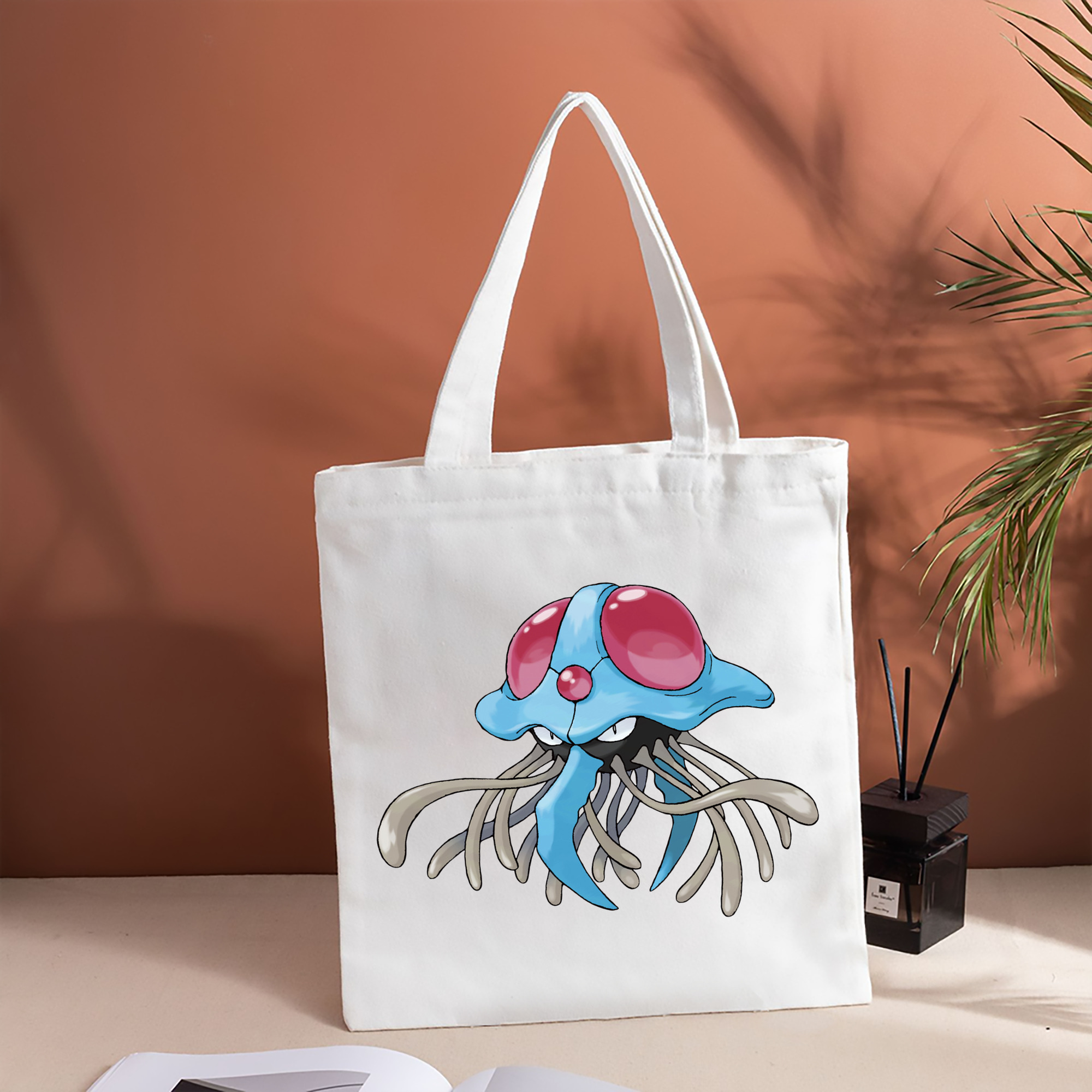 ポケットモンスター Pokémon 縦型キャンバス生地手提げバッグ　トートバッグ