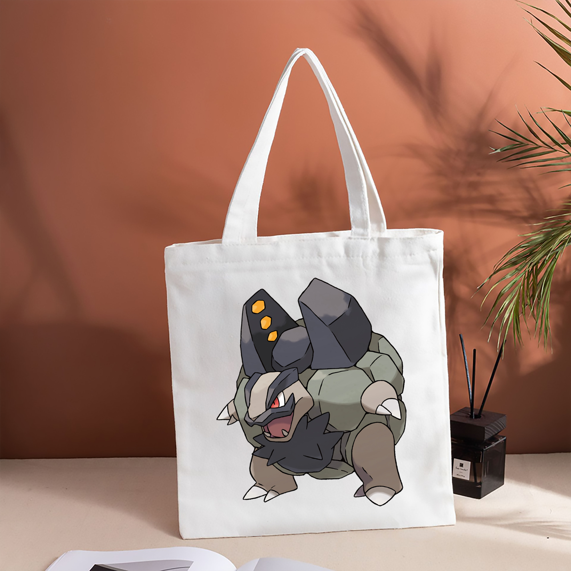 ポケットモンスター Pokémon 縦型キャンバス生地手提げバッグ　トートバッグ