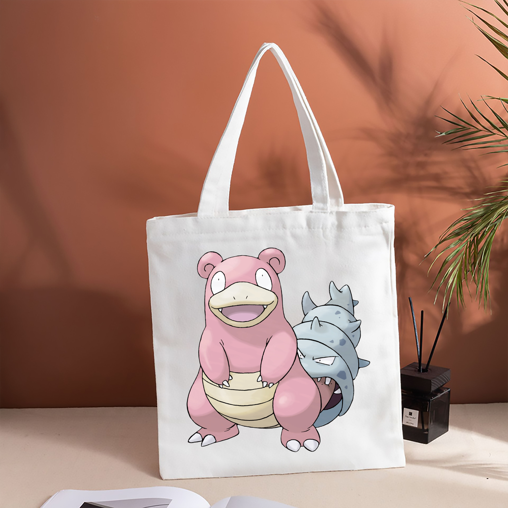 ポケットモンスター Pokémon 縦型キャンバス生地手提げバッグ　トートバッグ