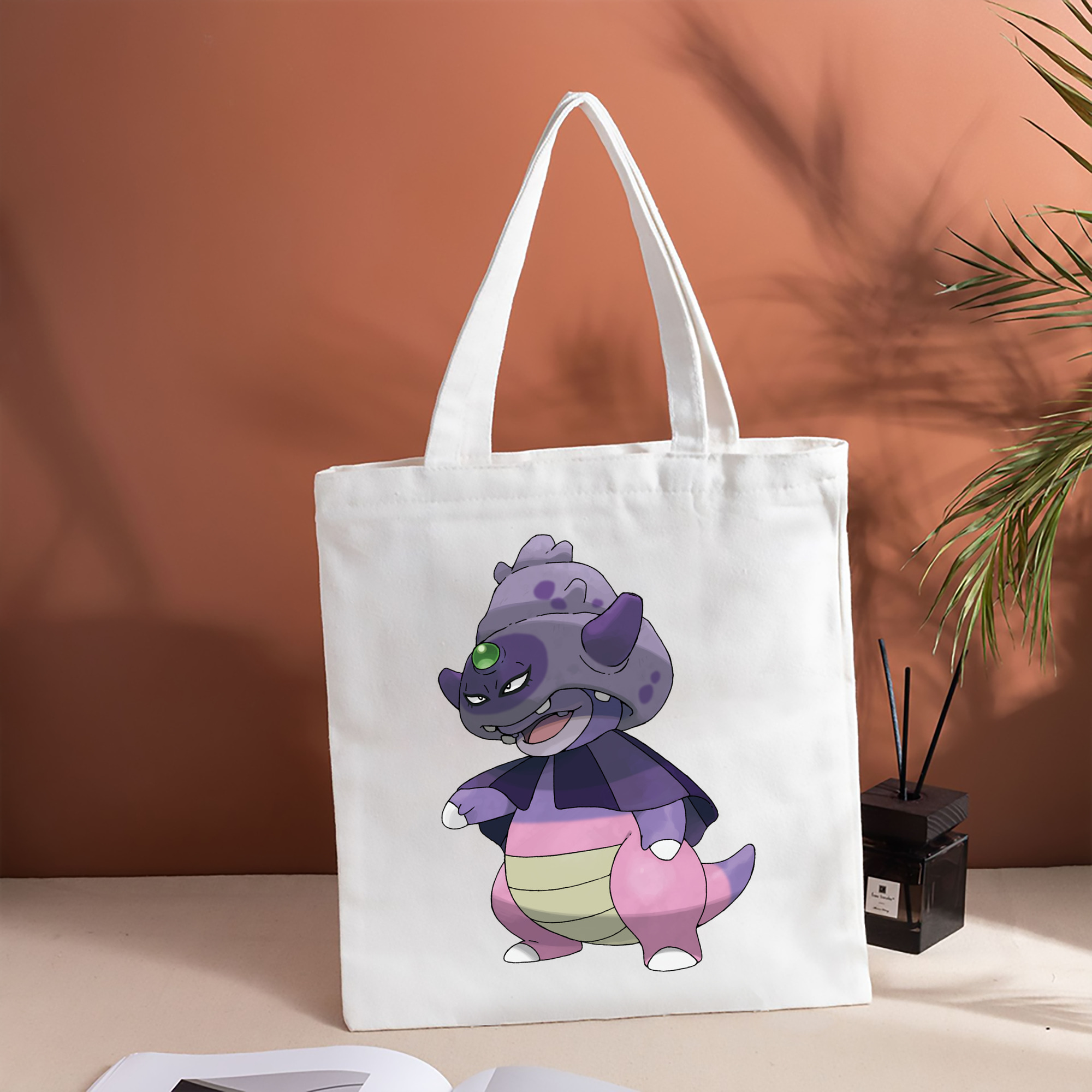 ポケットモンスター Pokémon 縦型キャンバス生地手提げバッグ　トートバッグ