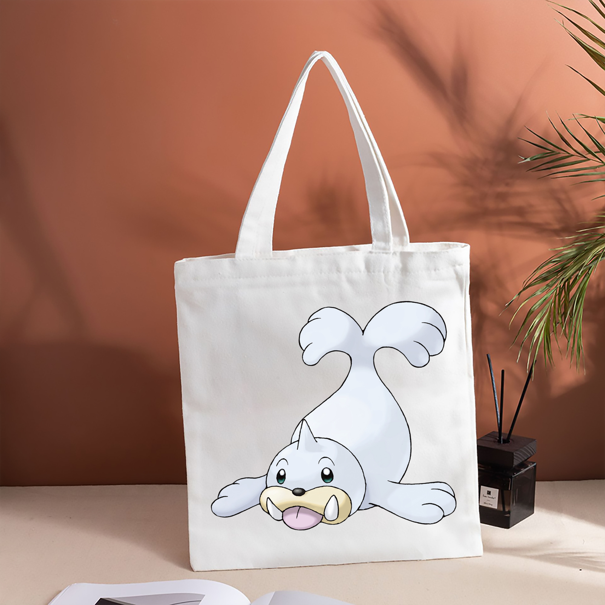 ポケットモンスター Pokémon 縦型キャンバス生地手提げバッグ　トートバッグ