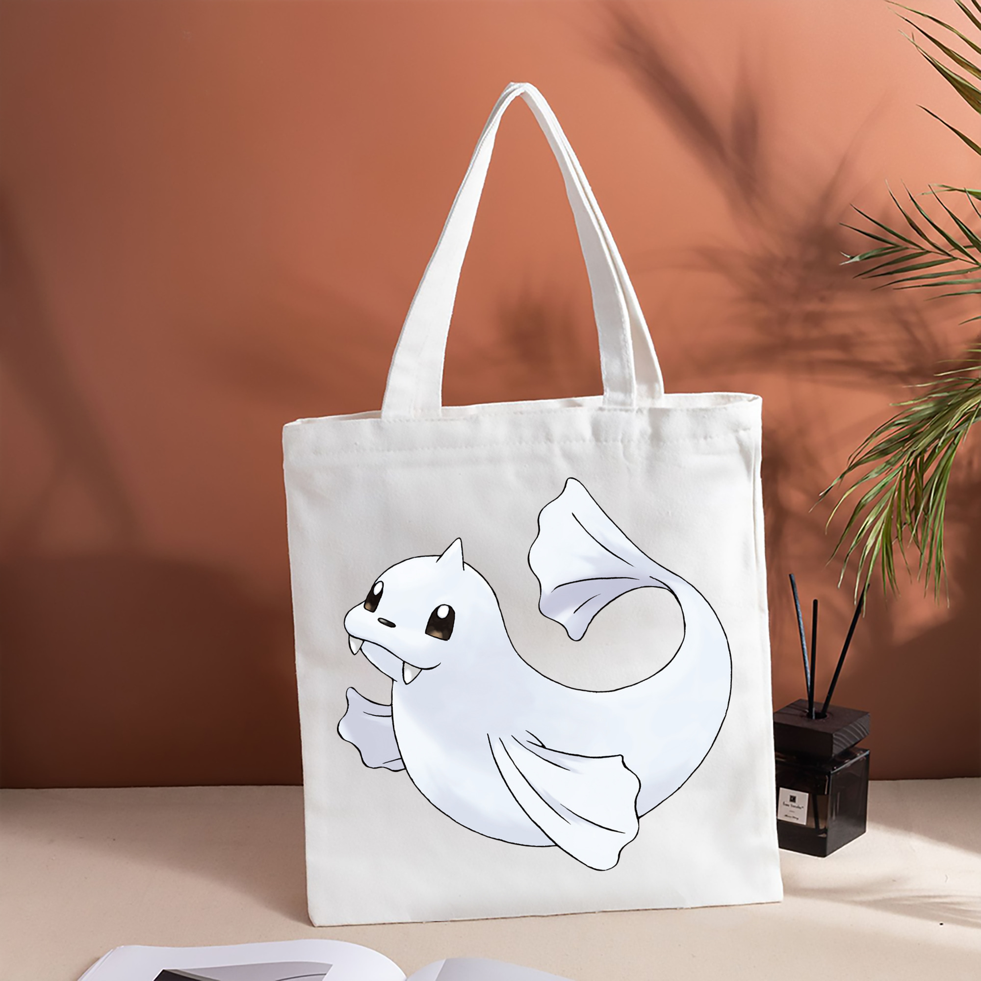 ポケットモンスター Pokémon 縦型キャンバス生地手提げバッグ　トートバッグ