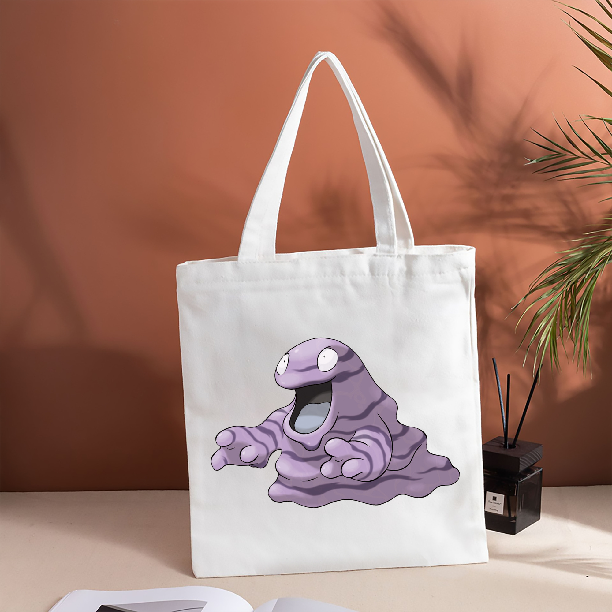 ポケットモンスター Pokémon 縦型キャンバス生地手提げバッグ　トートバッグ
