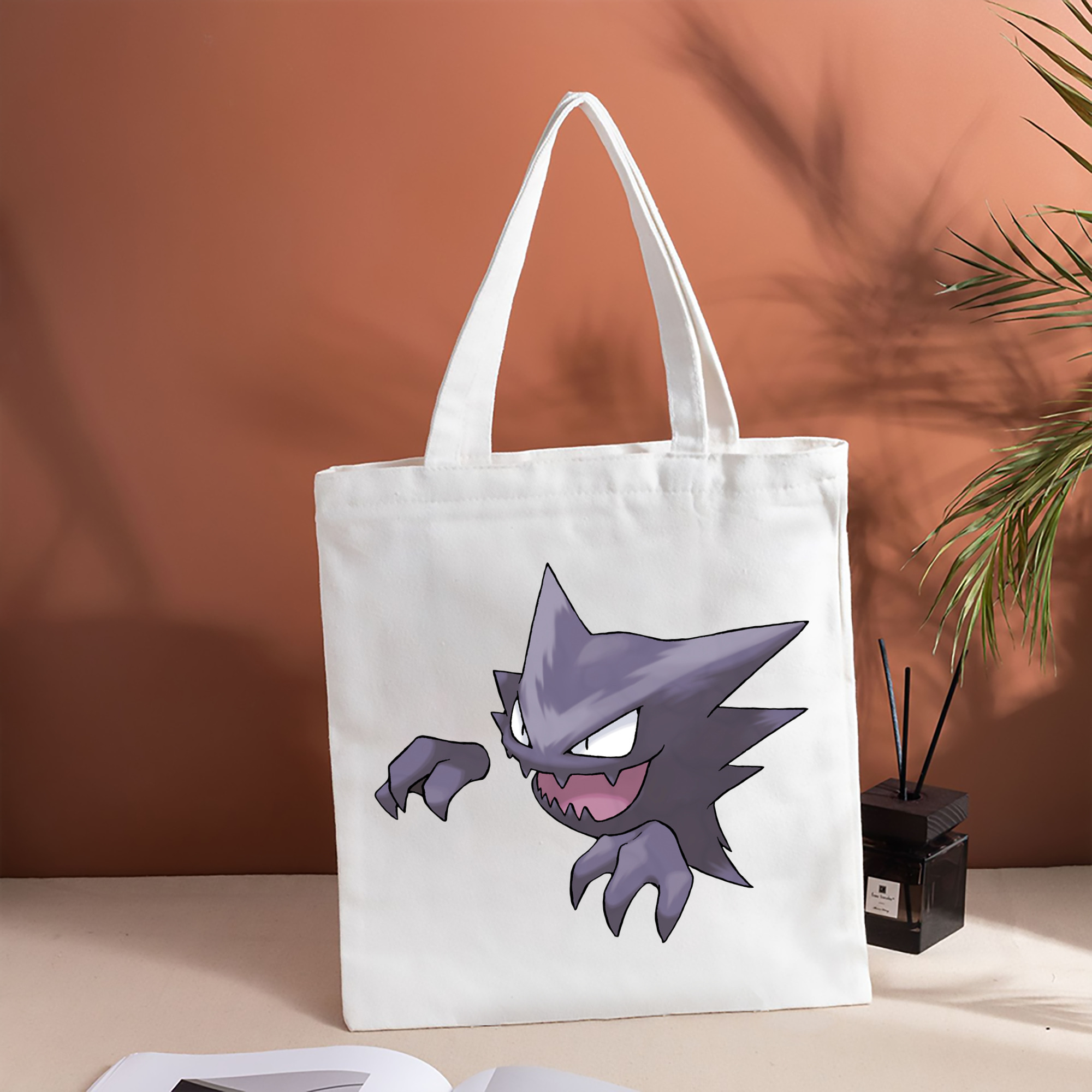 ポケットモンスター Pokémon 縦型キャンバス生地手提げバッグ　トートバッグ
