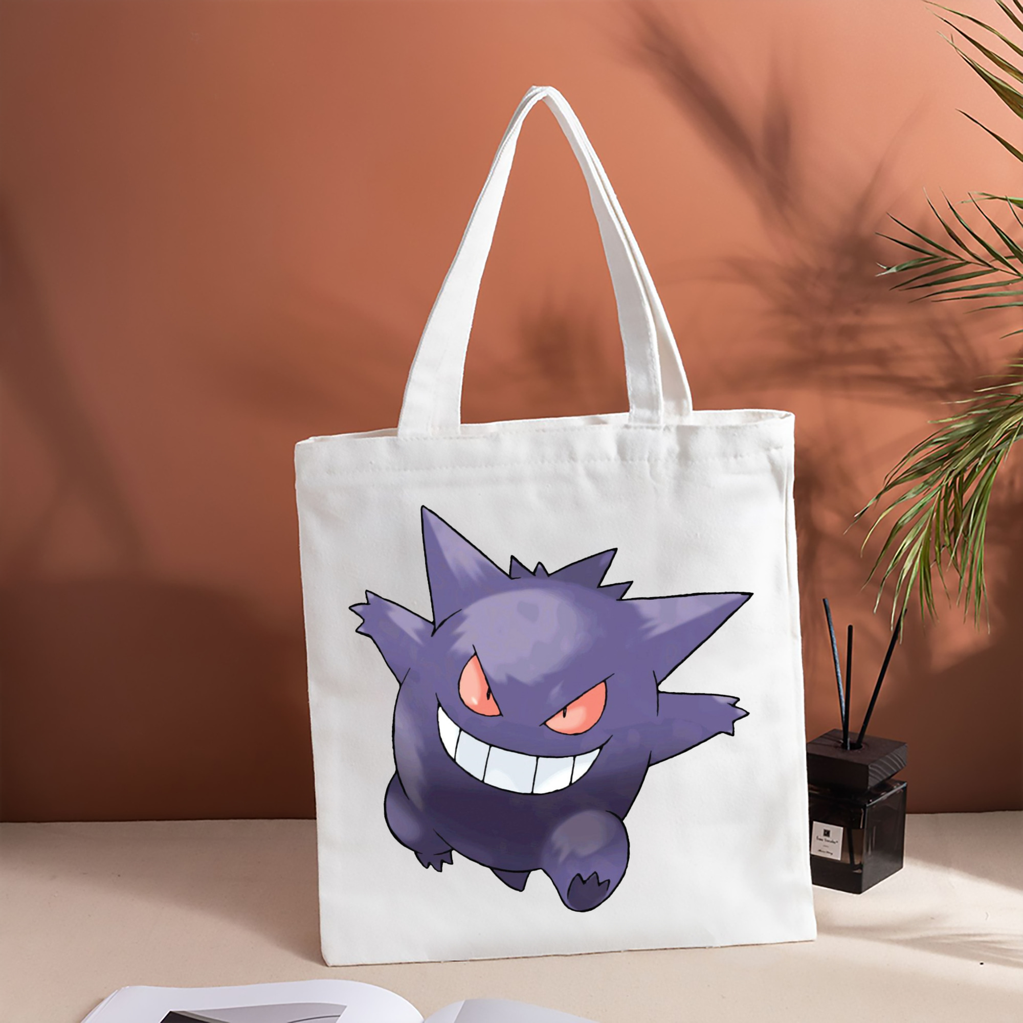 ポケットモンスター Pokémon 縦型キャンバス生地手提げバッグ　トートバッグ