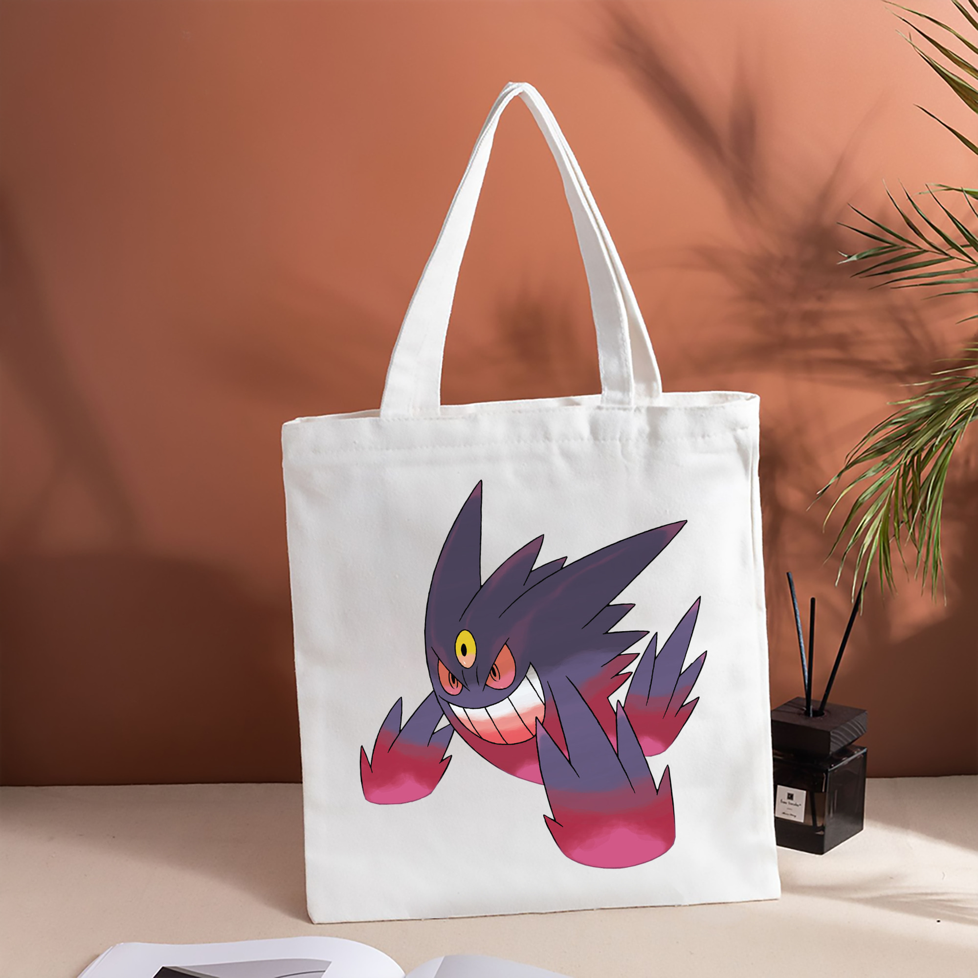 ポケットモンスター Pokémon 縦型キャンバス生地手提げバッグ　トートバッグ