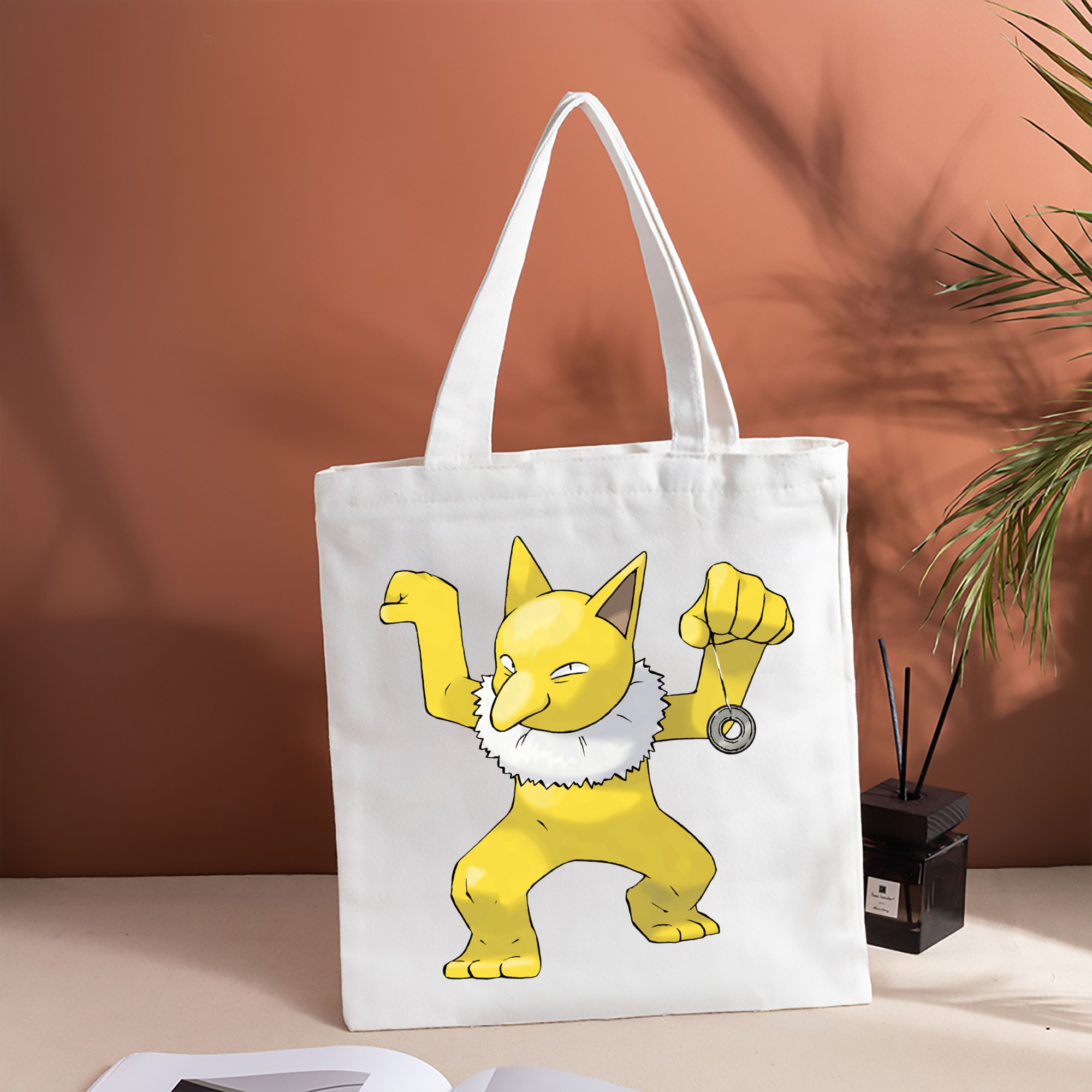 ポケットモンスター Pokémon 縦型キャンバス生地手提げバッグ　トートバッグ
