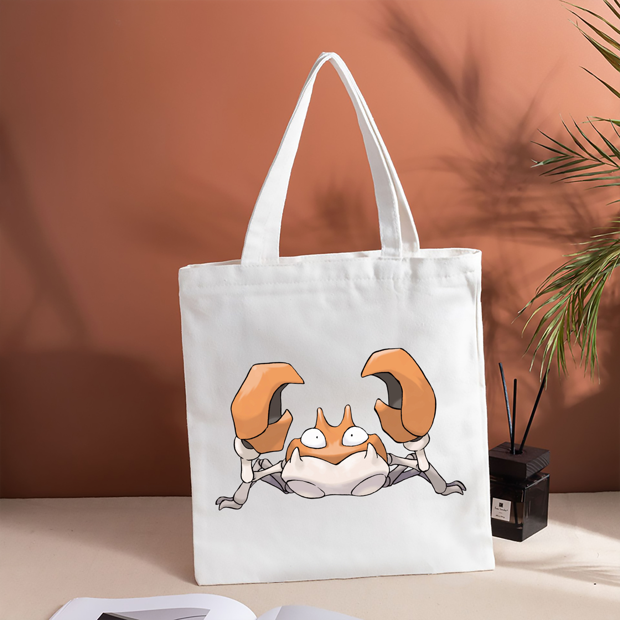ポケットモンスター Pokémon 縦型キャンバス生地手提げバッグ　トートバッグ