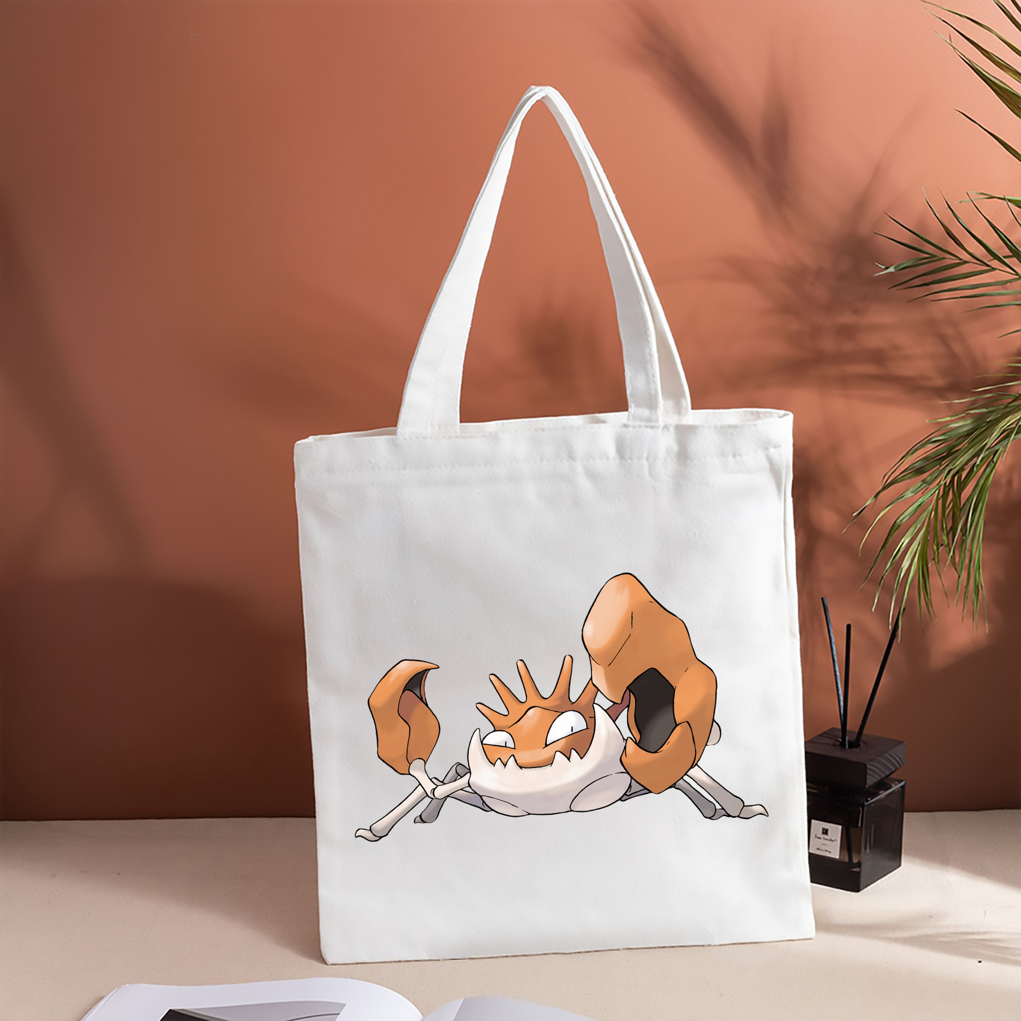 ポケットモンスター Pokémon 縦型キャンバス生地手提げバッグ　トートバッグ