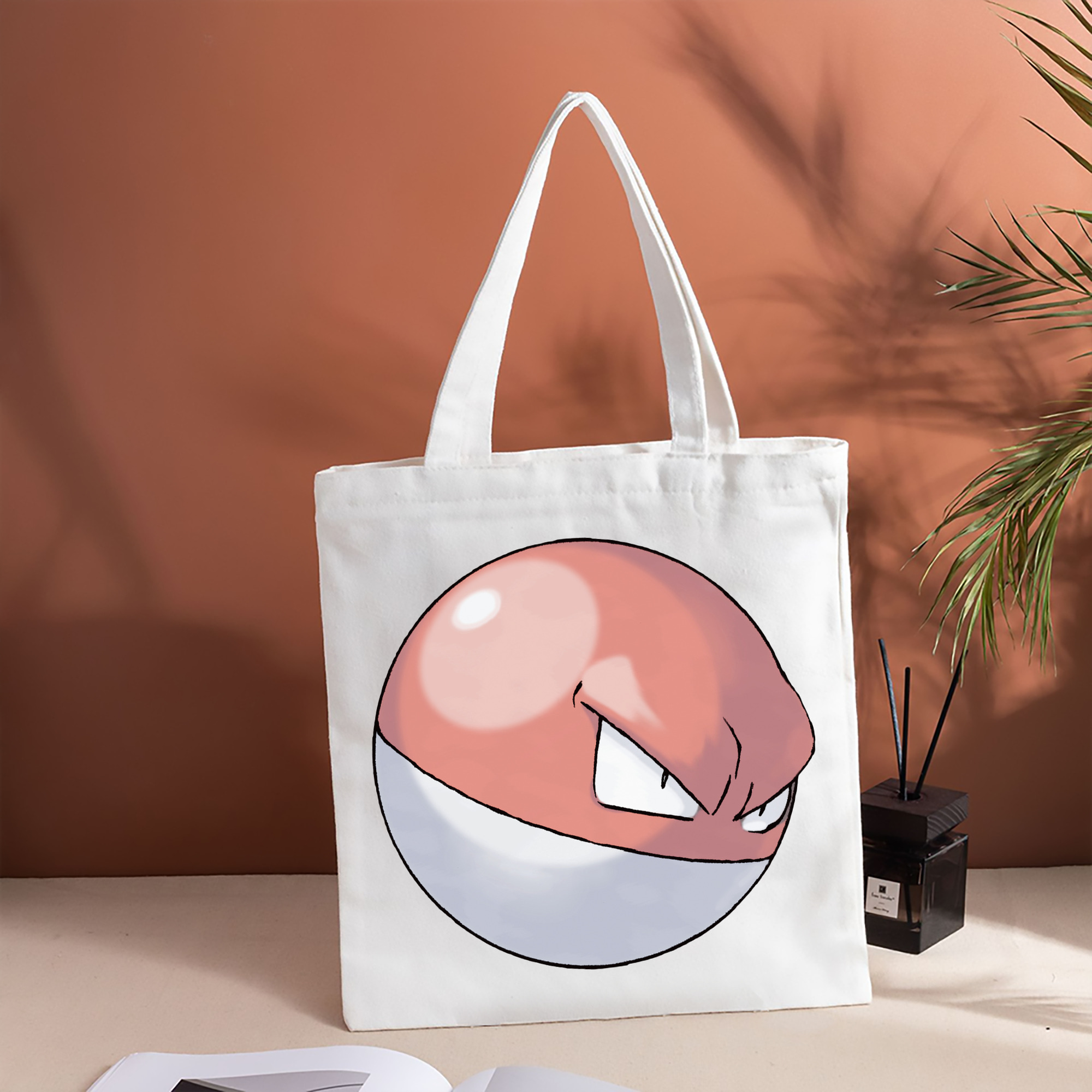 ポケットモンスター Pokémon 縦型キャンバス生地手提げバッグ　トートバッグ