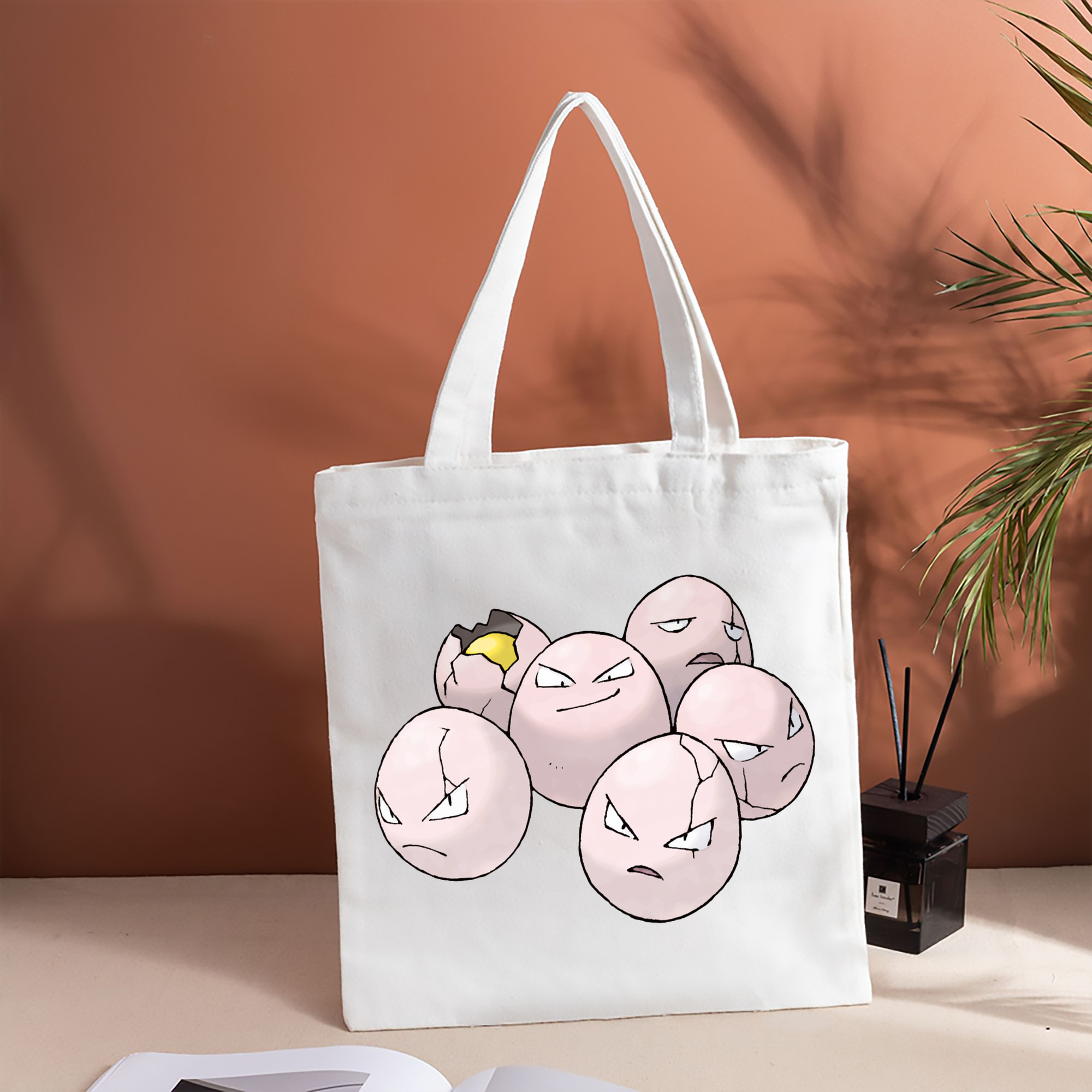 ポケットモンスター Pokémon 縦型キャンバス生地手提げバッグ　トートバッグ