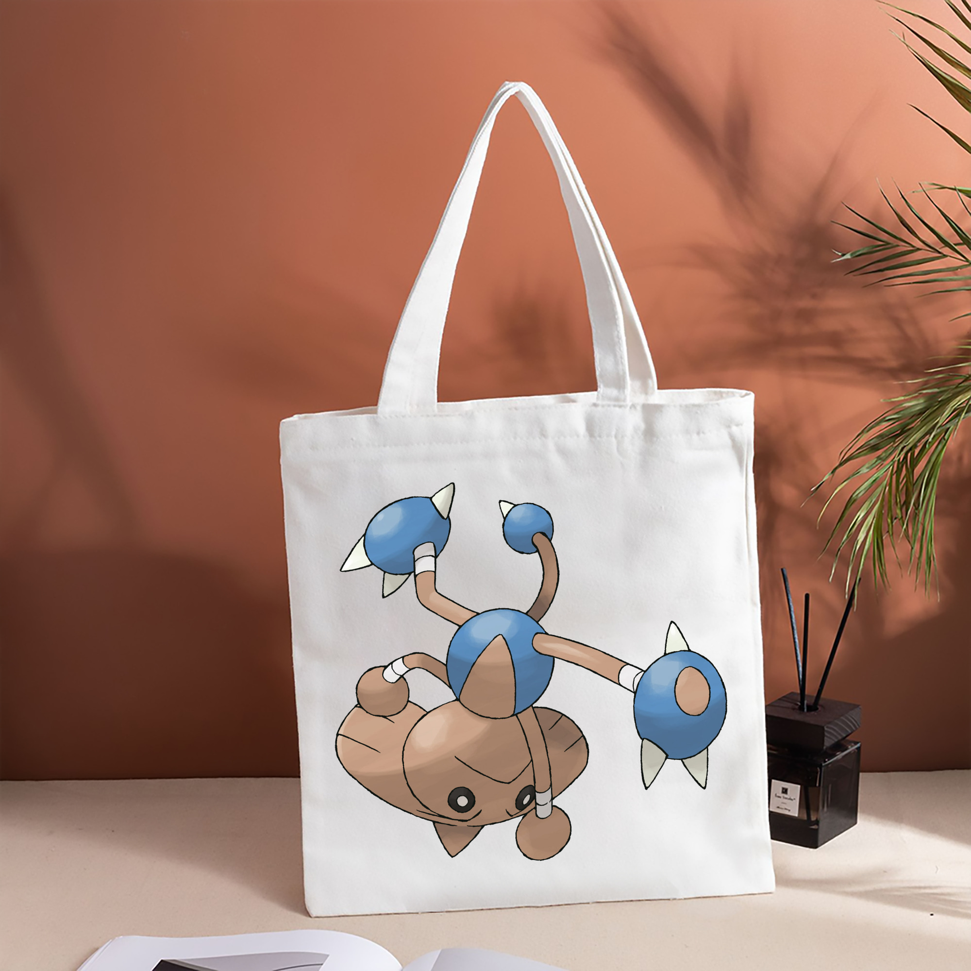 ポケットモンスター Pokémon 縦型キャンバス生地手提げバッグ　トートバッグ