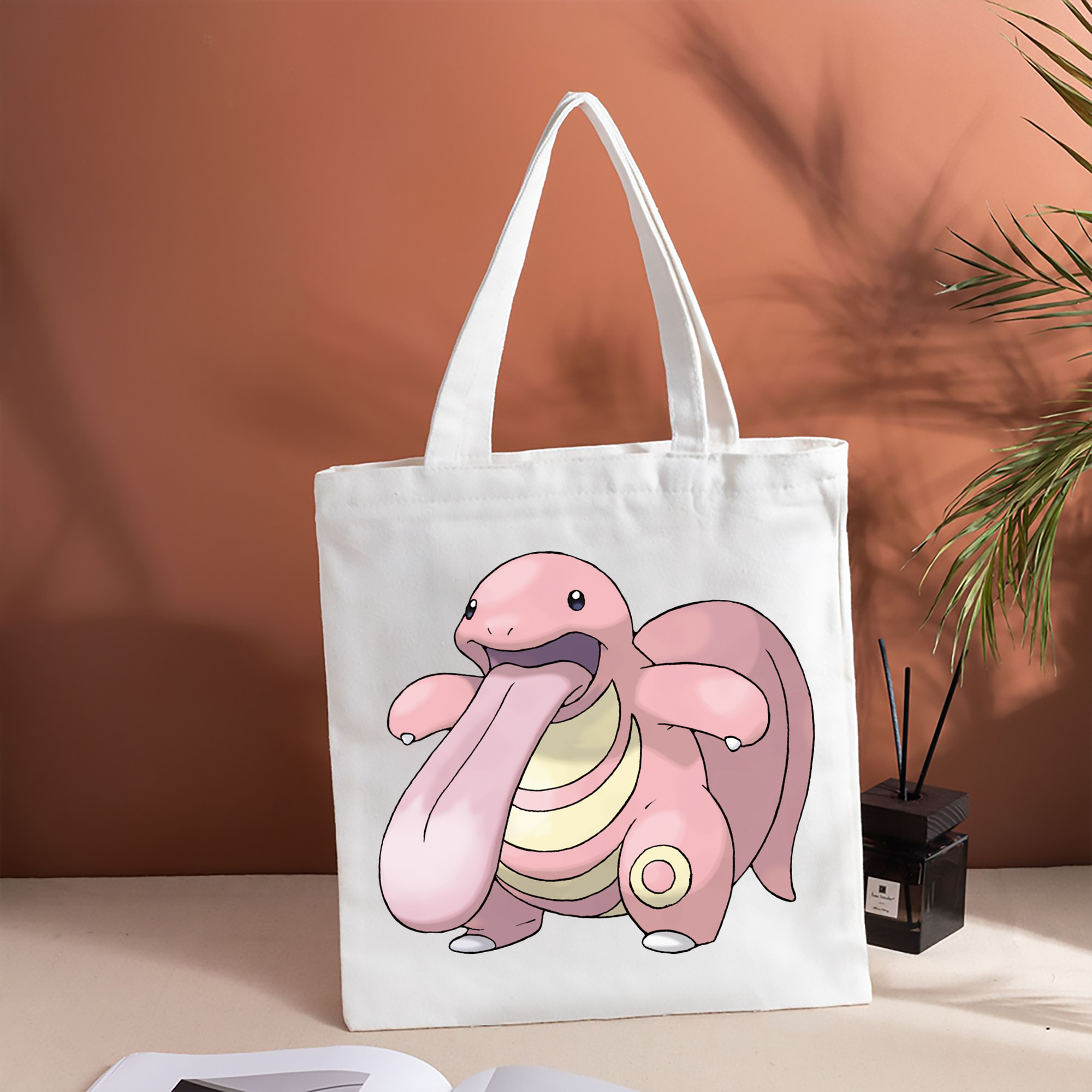 ポケットモンスター Pokémon 縦型キャンバス生地手提げバッグ　トートバッグ
