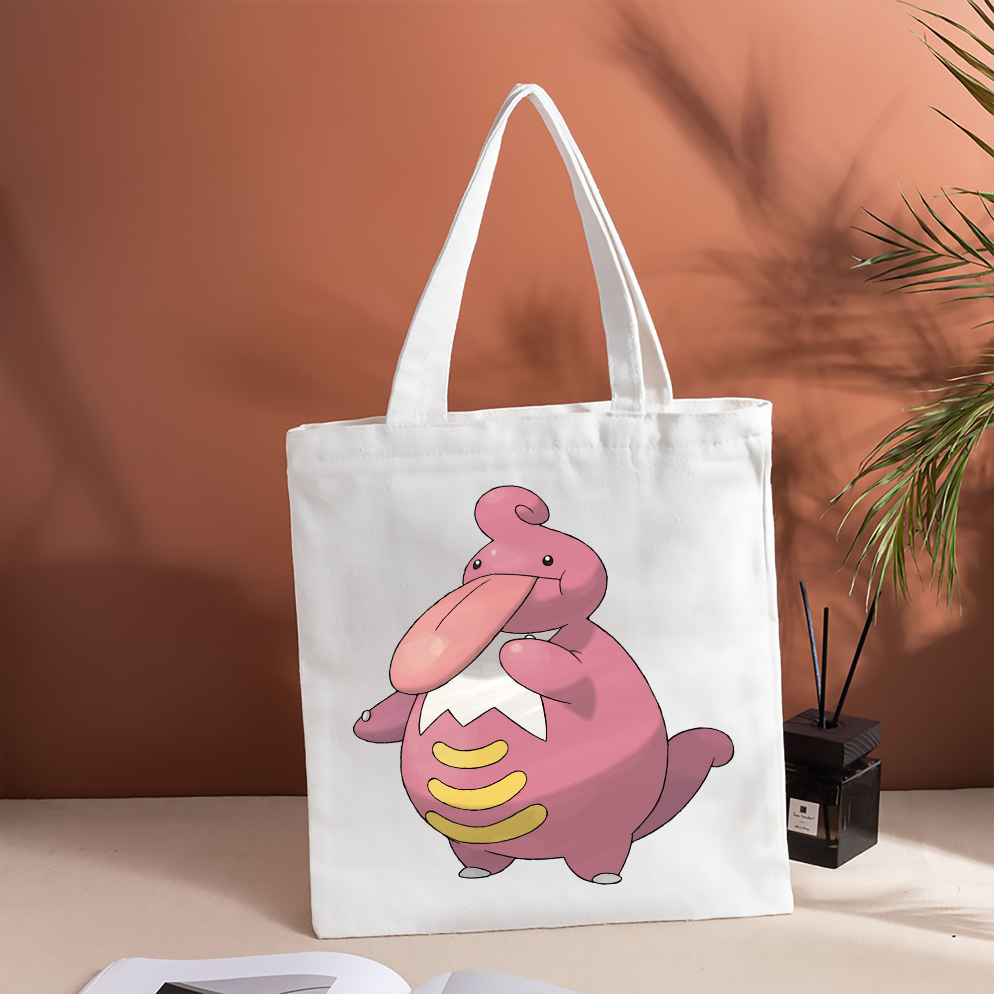ポケットモンスター Pokémon 縦型キャンバス生地手提げバッグ　トートバッグ