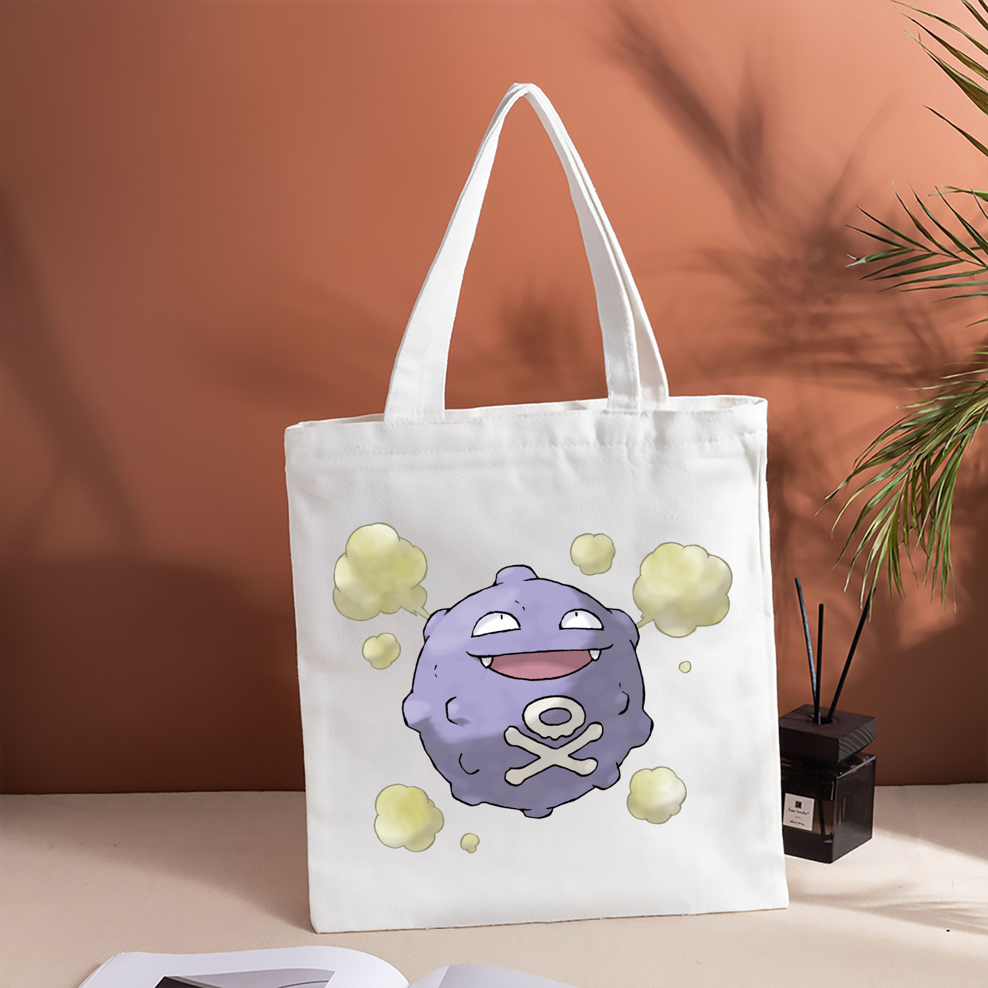 ポケットモンスター Pokémon 縦型キャンバス生地手提げバッグ　トートバッグ