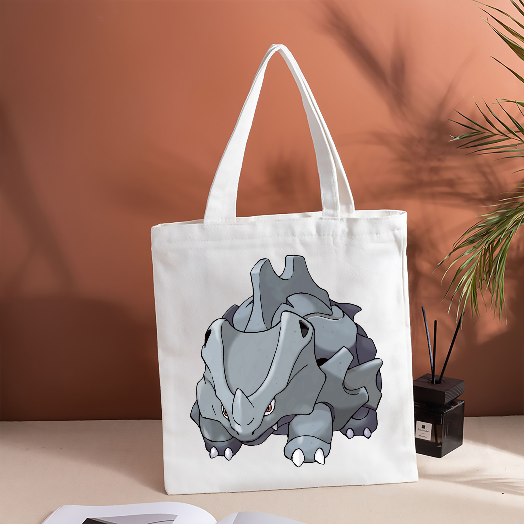 ポケットモンスター Pokémon 縦型キャンバス生地手提げバッグ　トートバッグ