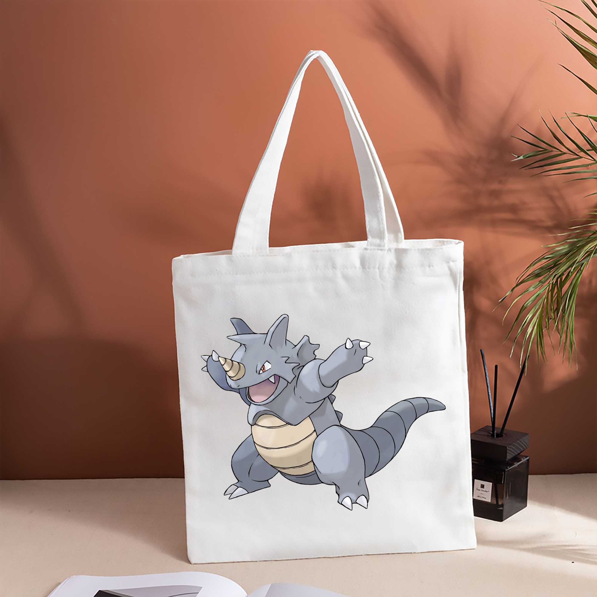 ポケットモンスター Pokémon 縦型キャンバス生地手提げバッグ　トートバッグ