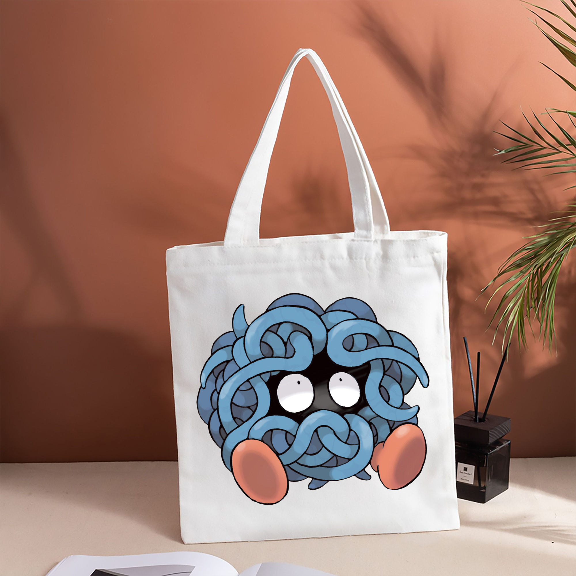 ポケットモンスター Pokémon 縦型キャンバス生地手提げバッグ　トートバッグ