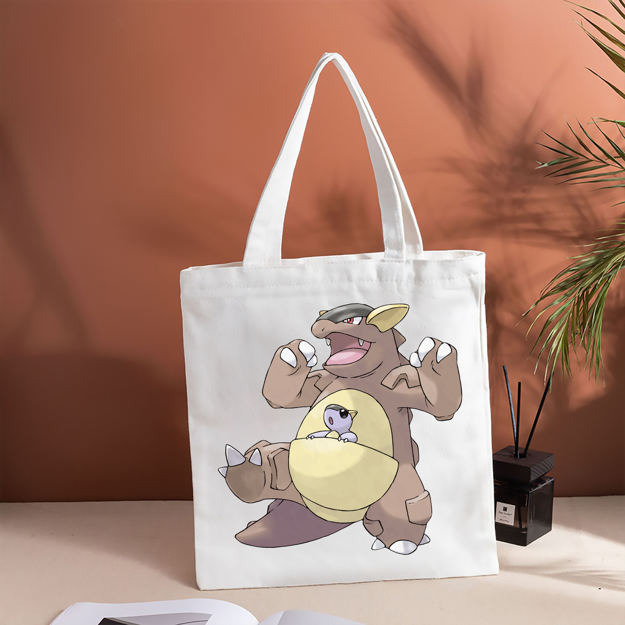ポケットモンスター Pokémon 縦型キャンバス生地手提げバッグ　トートバッグ