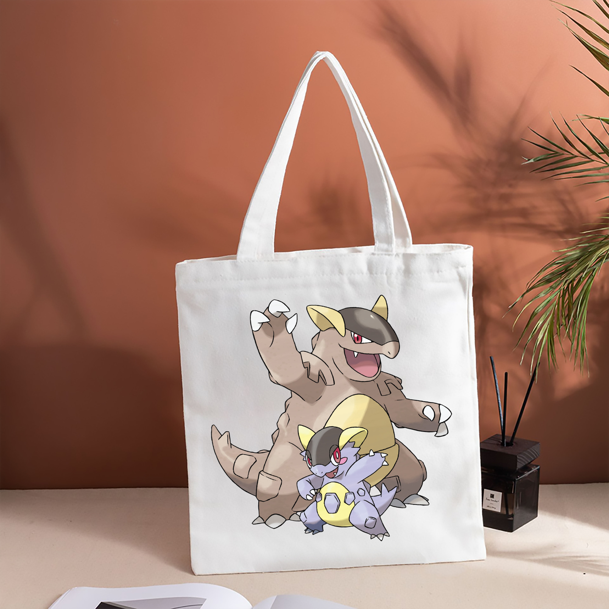 ポケットモンスター Pokémon 縦型キャンバス生地手提げバッグ　トートバッグ