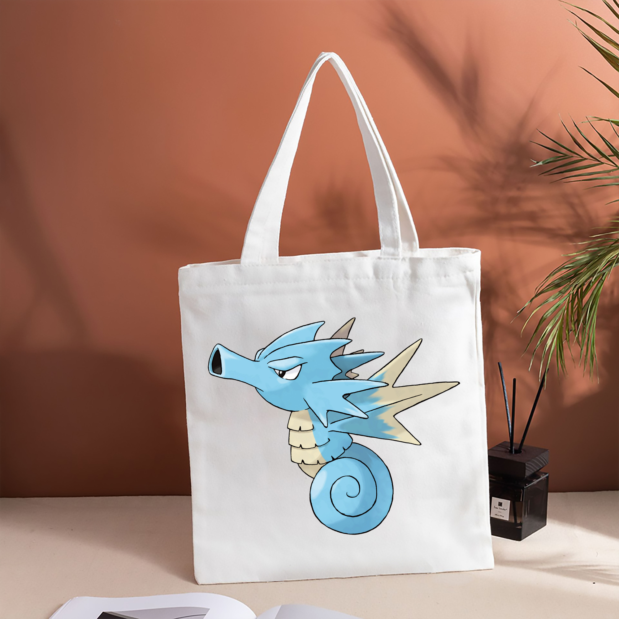 ポケットモンスター Pokémon 縦型キャンバス生地手提げバッグ　トートバッグ