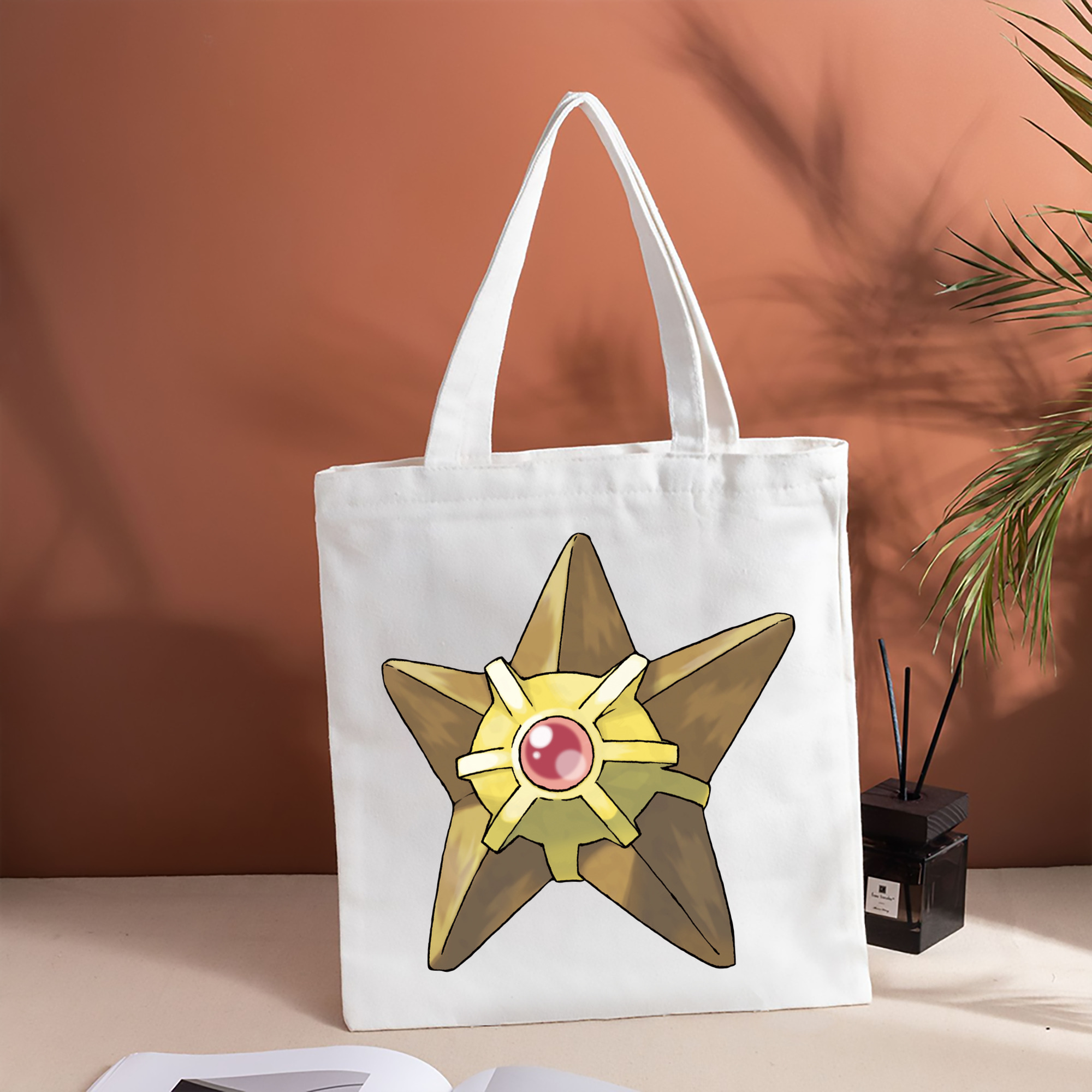 ポケットモンスター Pokémon 縦型キャンバス生地手提げバッグ　トートバッグ
