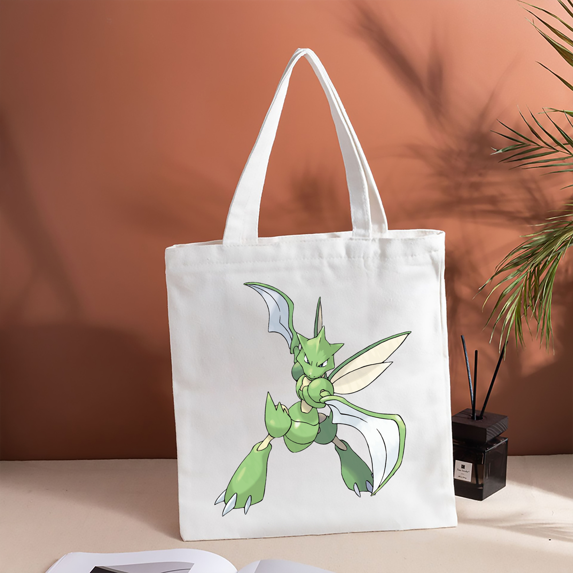 ポケットモンスター Pokémon 縦型キャンバス生地手提げバッグ　トートバッグ