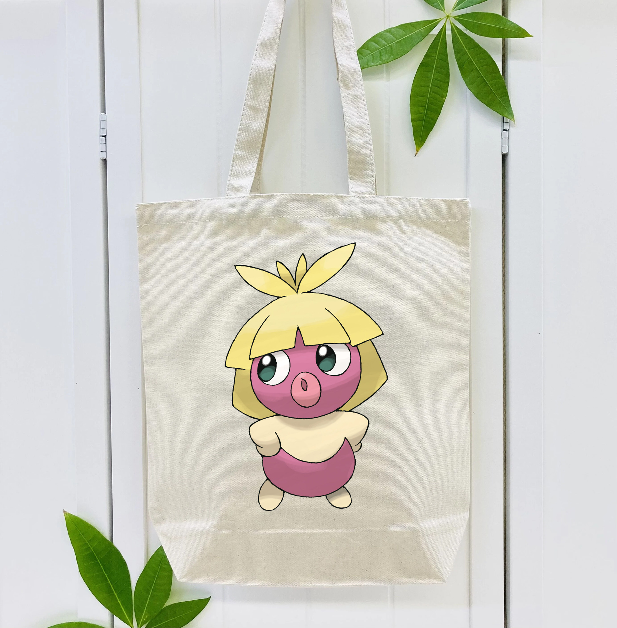 ポケットモンスター Pokémon 縦型キャンバス生地手提げバッグ　トートバッグ